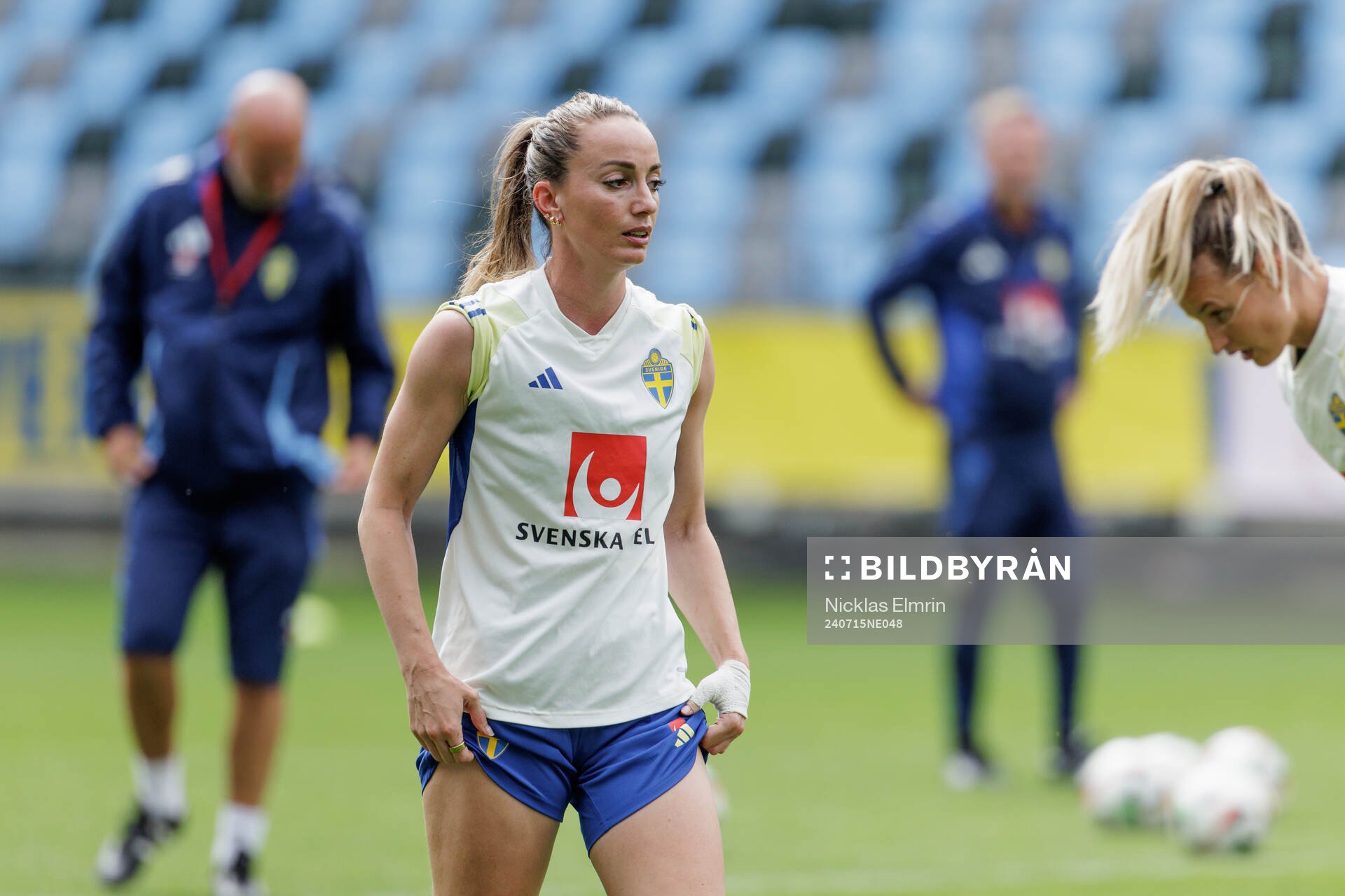 Kosovare Asllani of the Swedish women's national football