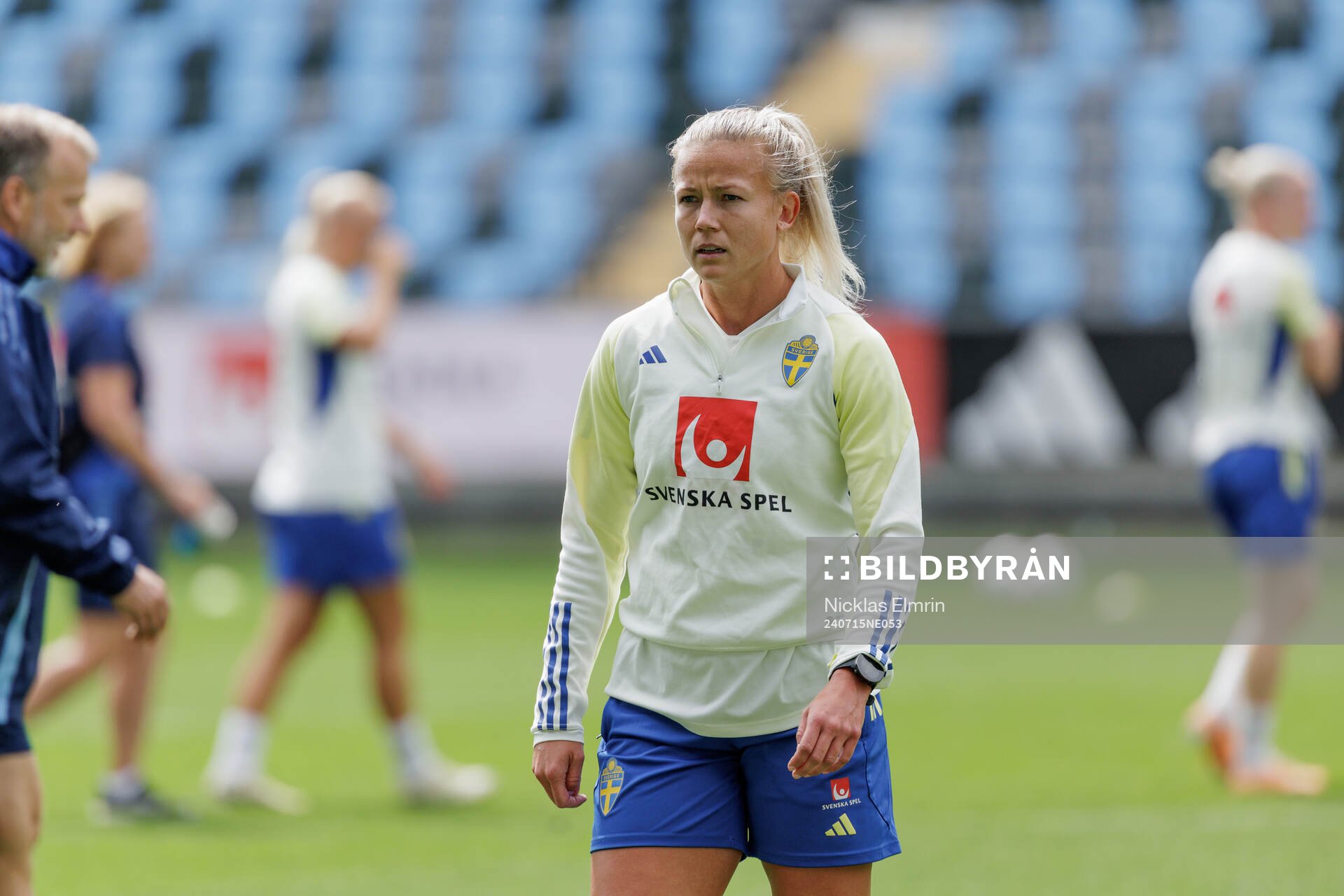 Josefine Rybrink of the Swedish women's national football