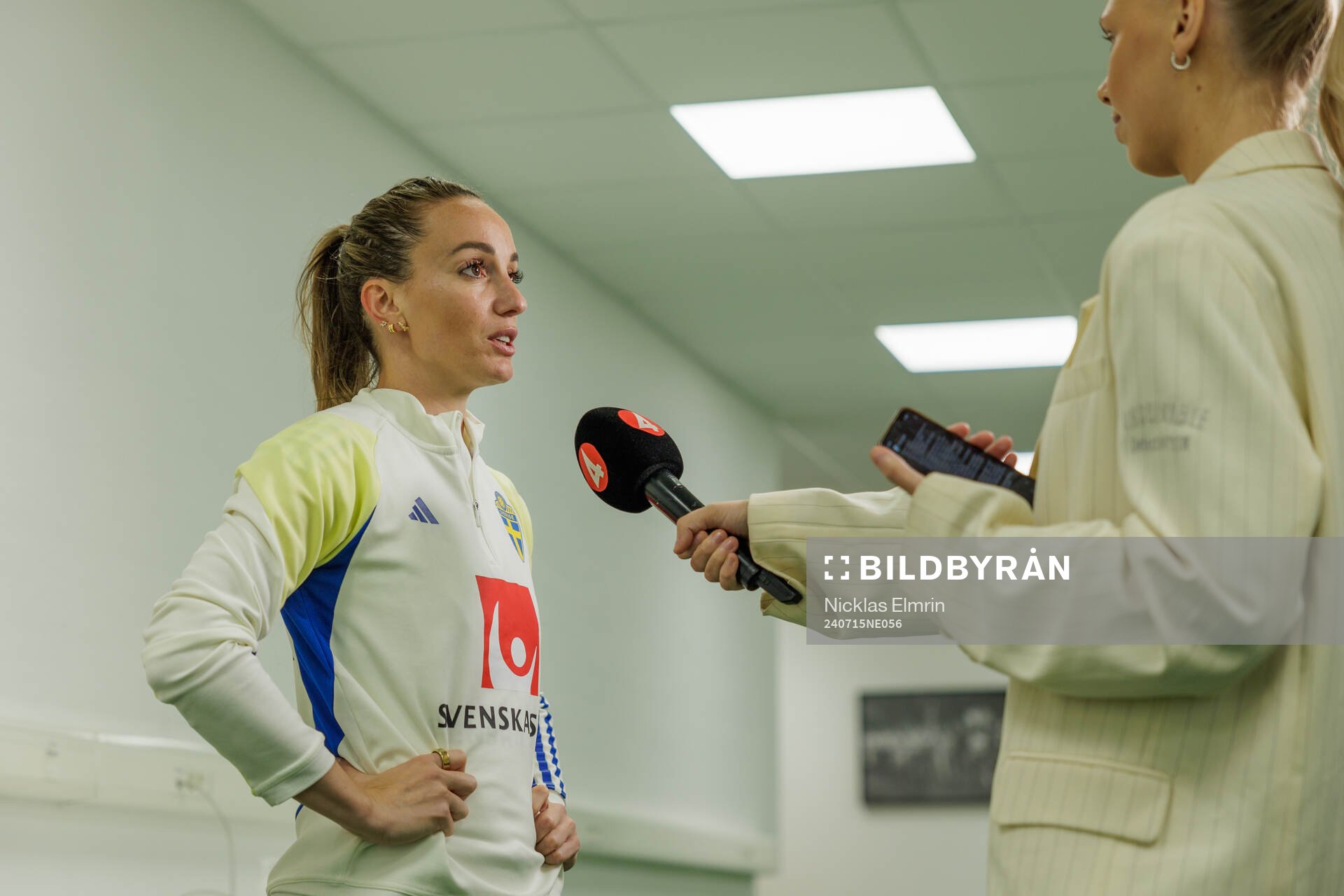 Kosovare Asllani of the Swedish women's national football