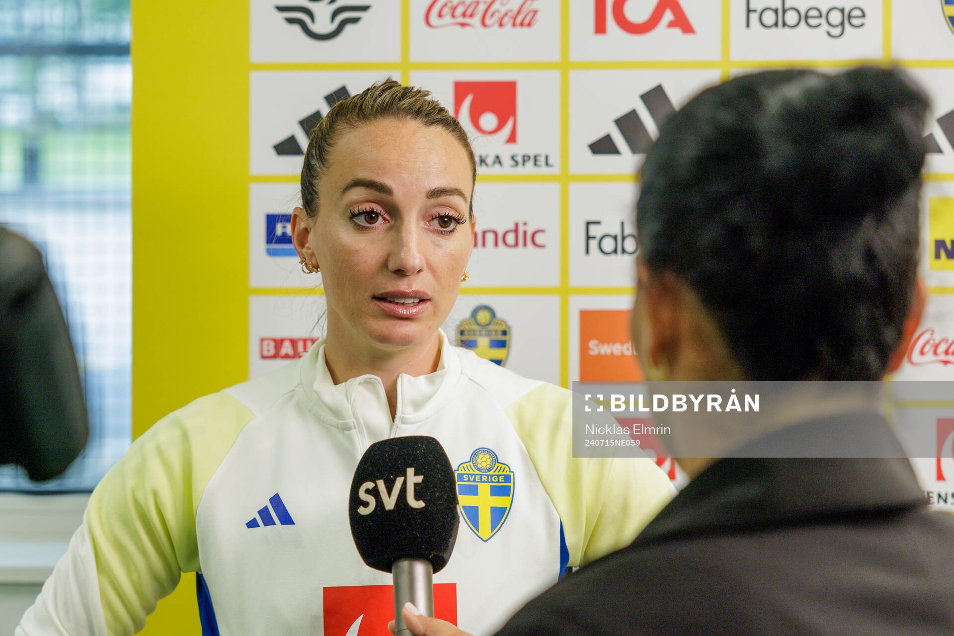 Kosovare Asllani of the Swedish women's national football