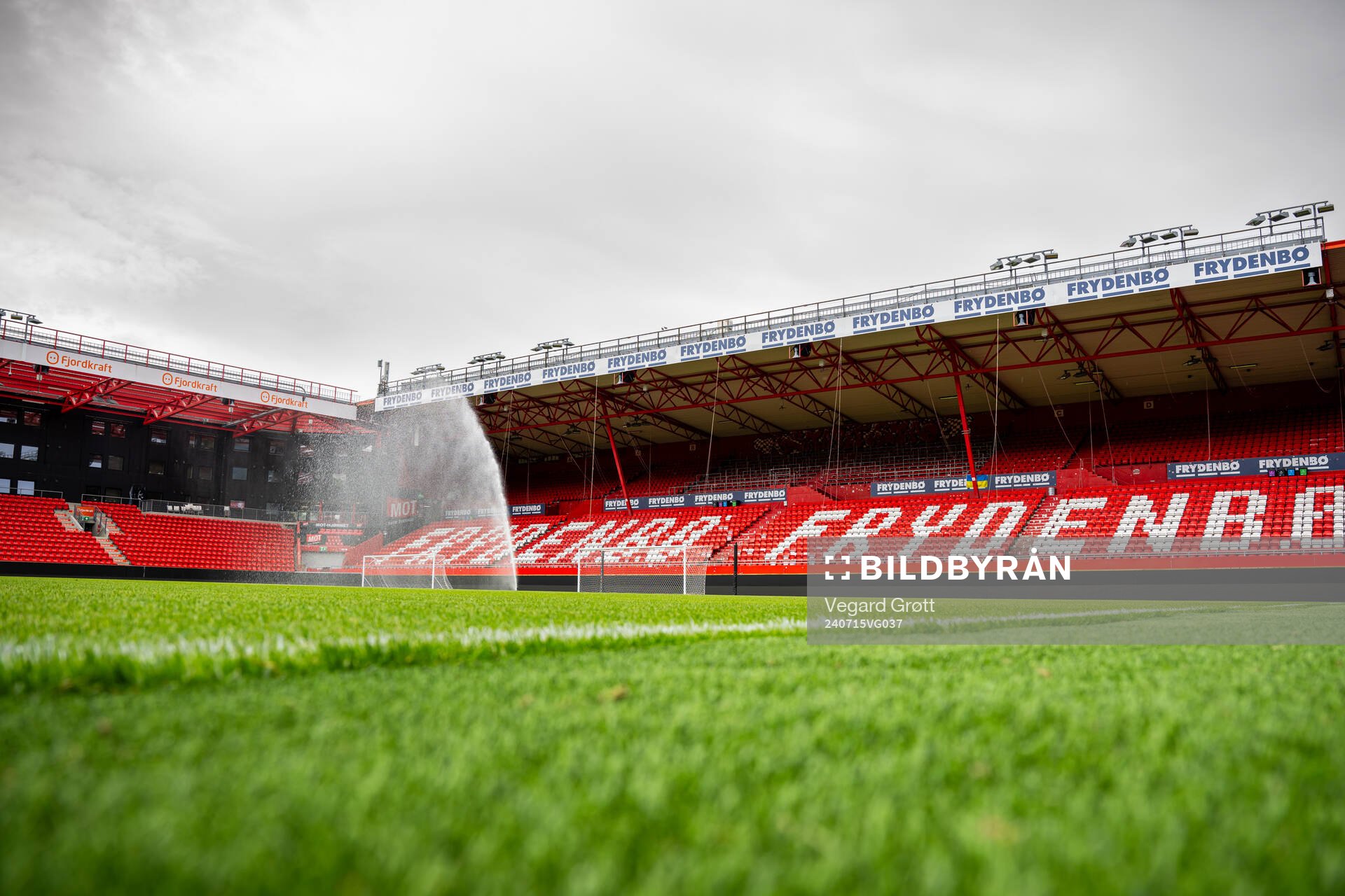 General view of Brann Stadion