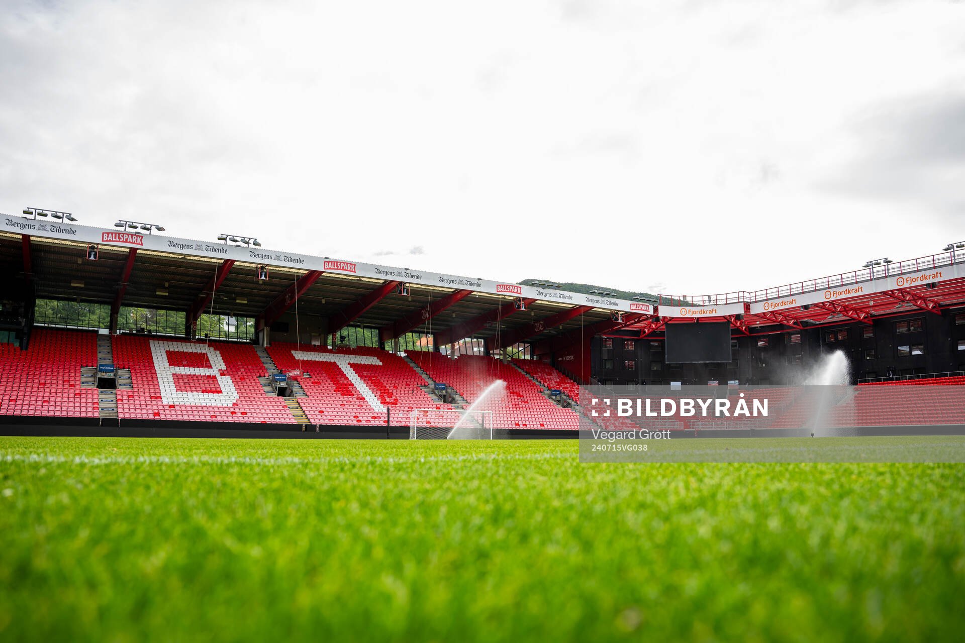 General view of Brann Stadion