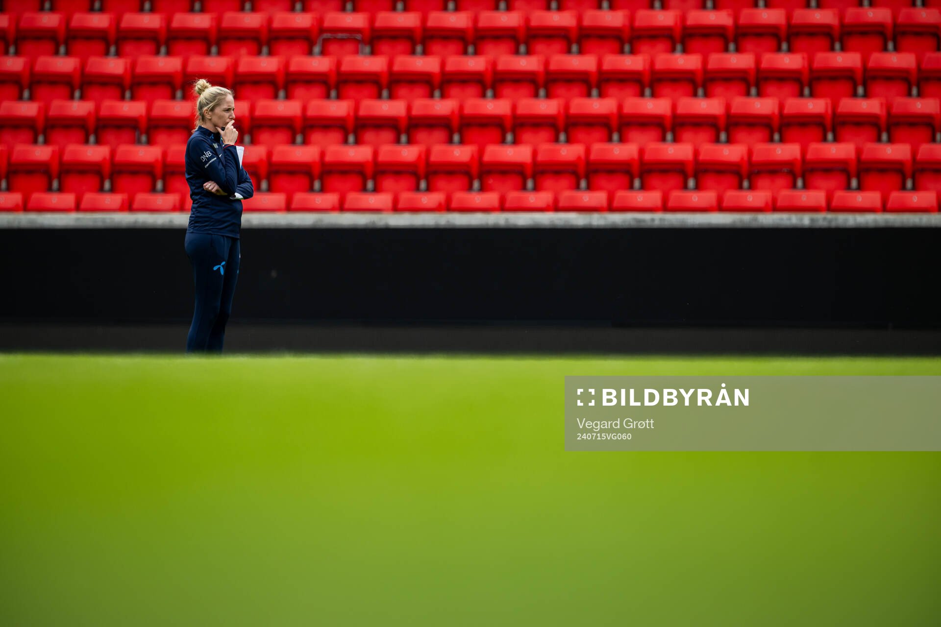 Gemma Grainger, head coach of the Norwegian women's