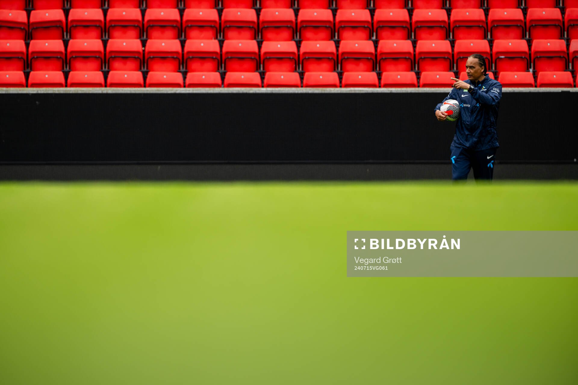 Lee Skyrme, assistant coach of the Norwegian women's