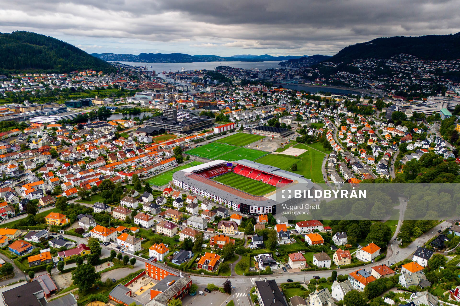 General view of Brann Stadion