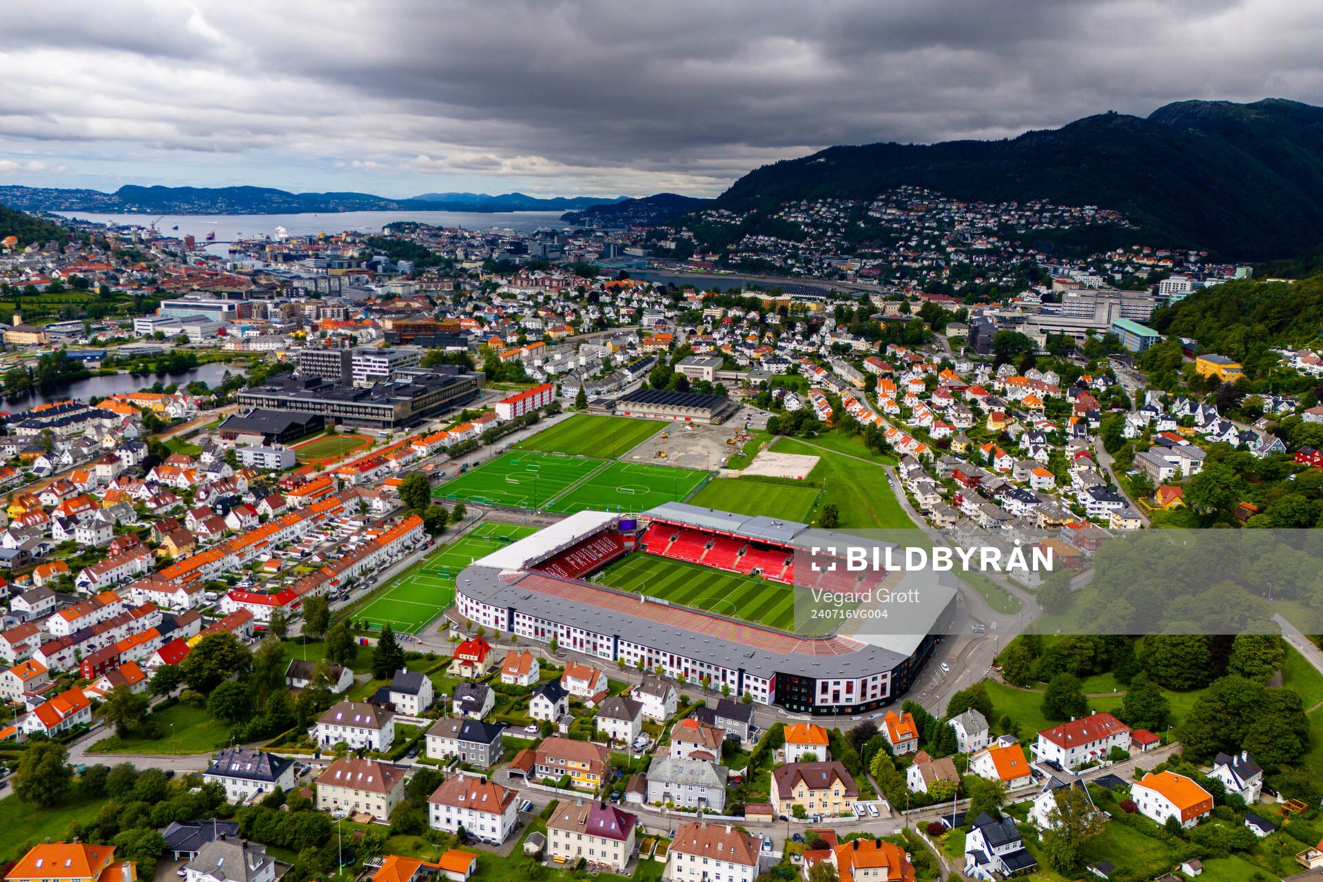 General view of Brann Stadion