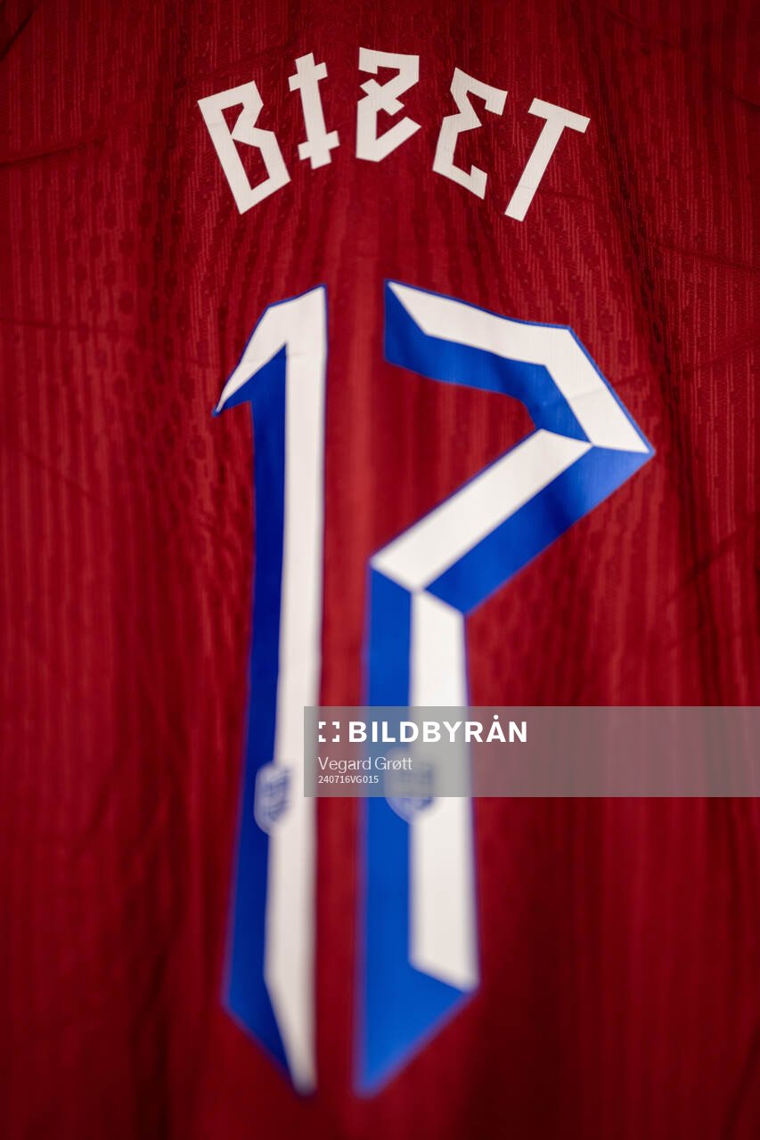 The kit of Celin Bizet Ildhusøy of Norway in the dressing