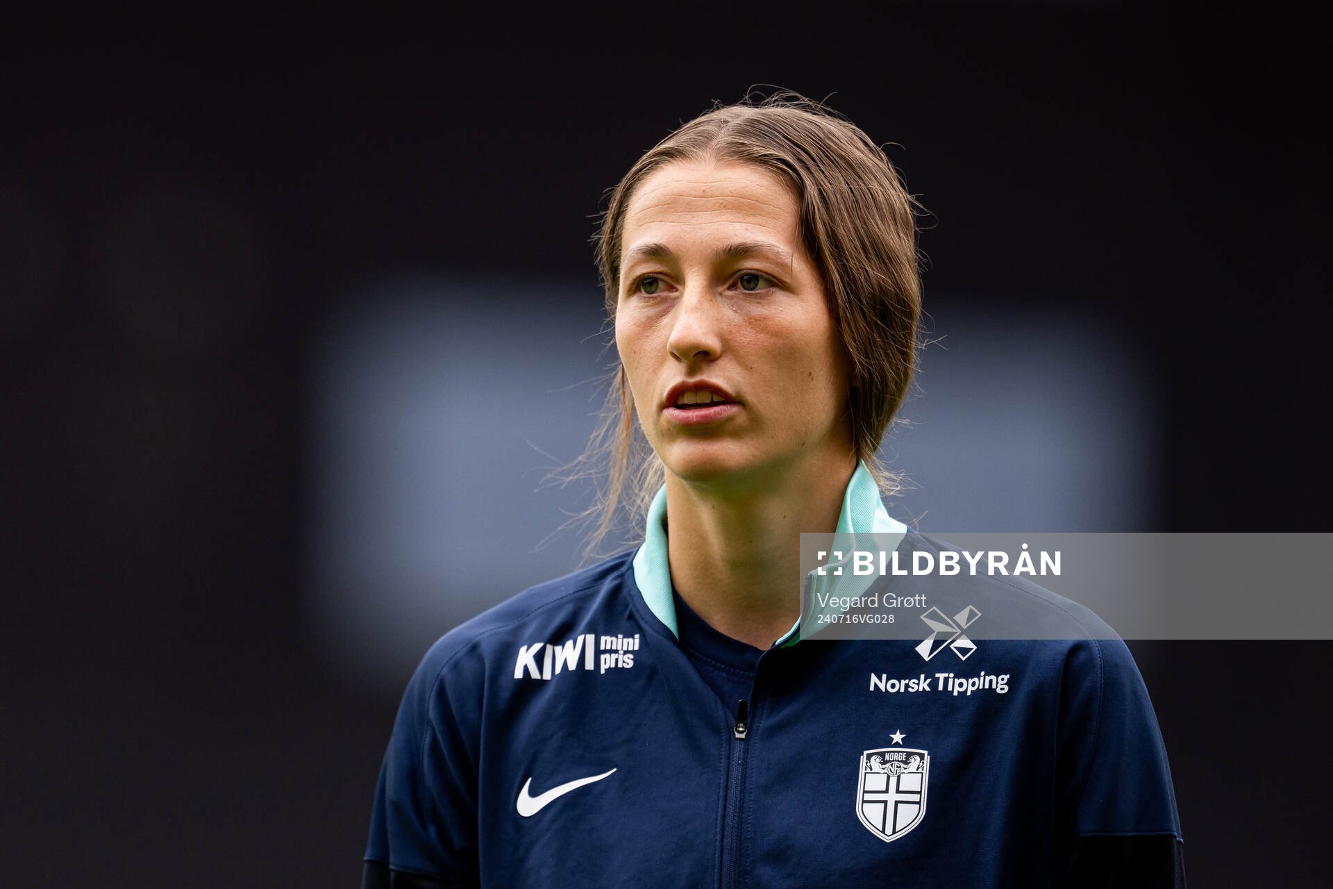 Goalkeeper Cecilie Fiskerstrand of Norway