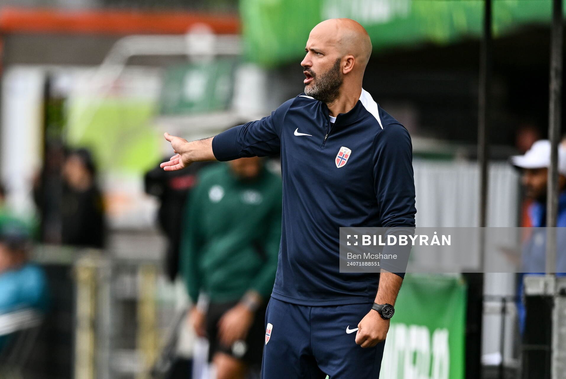 Norway head coach Luis Pimenta