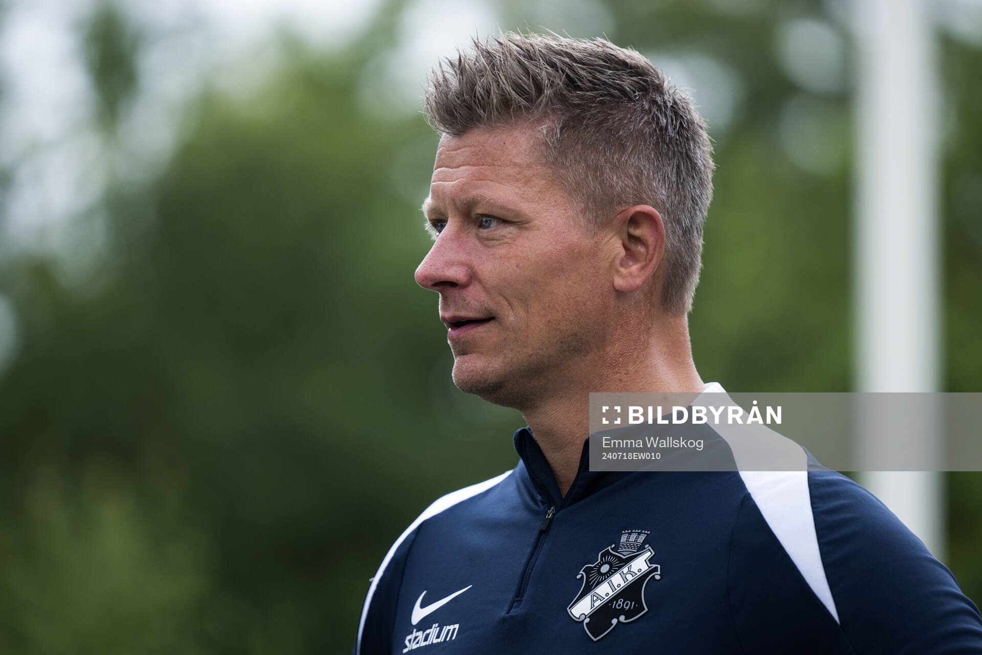 AIKs tränare Mikkjal Thomassen