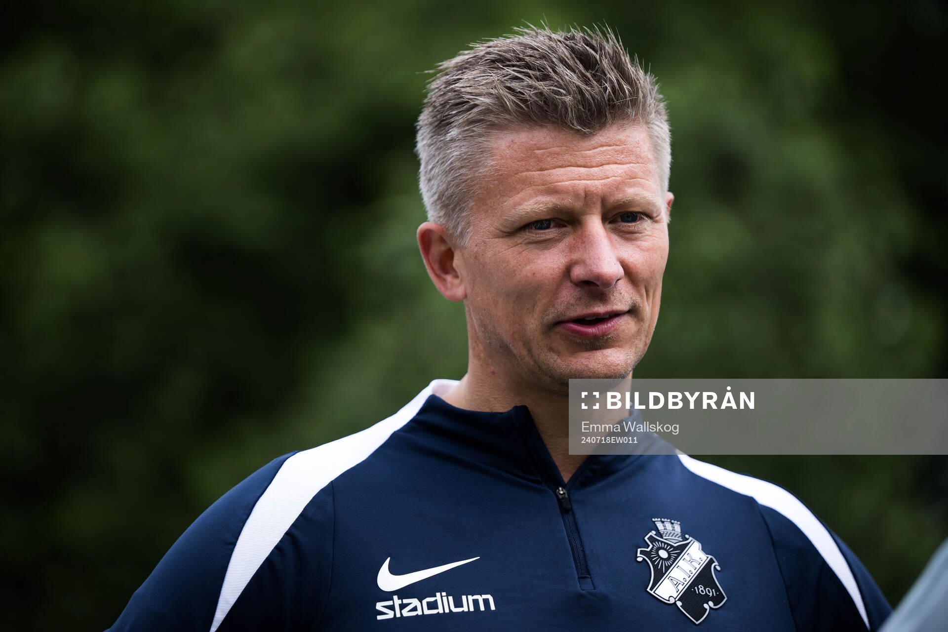 AIKs tränare Mikkjal Thomassen