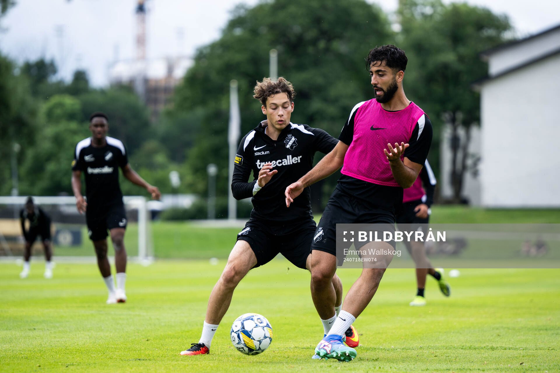 Victor Goncalves Andersson och Ahmad Faqa