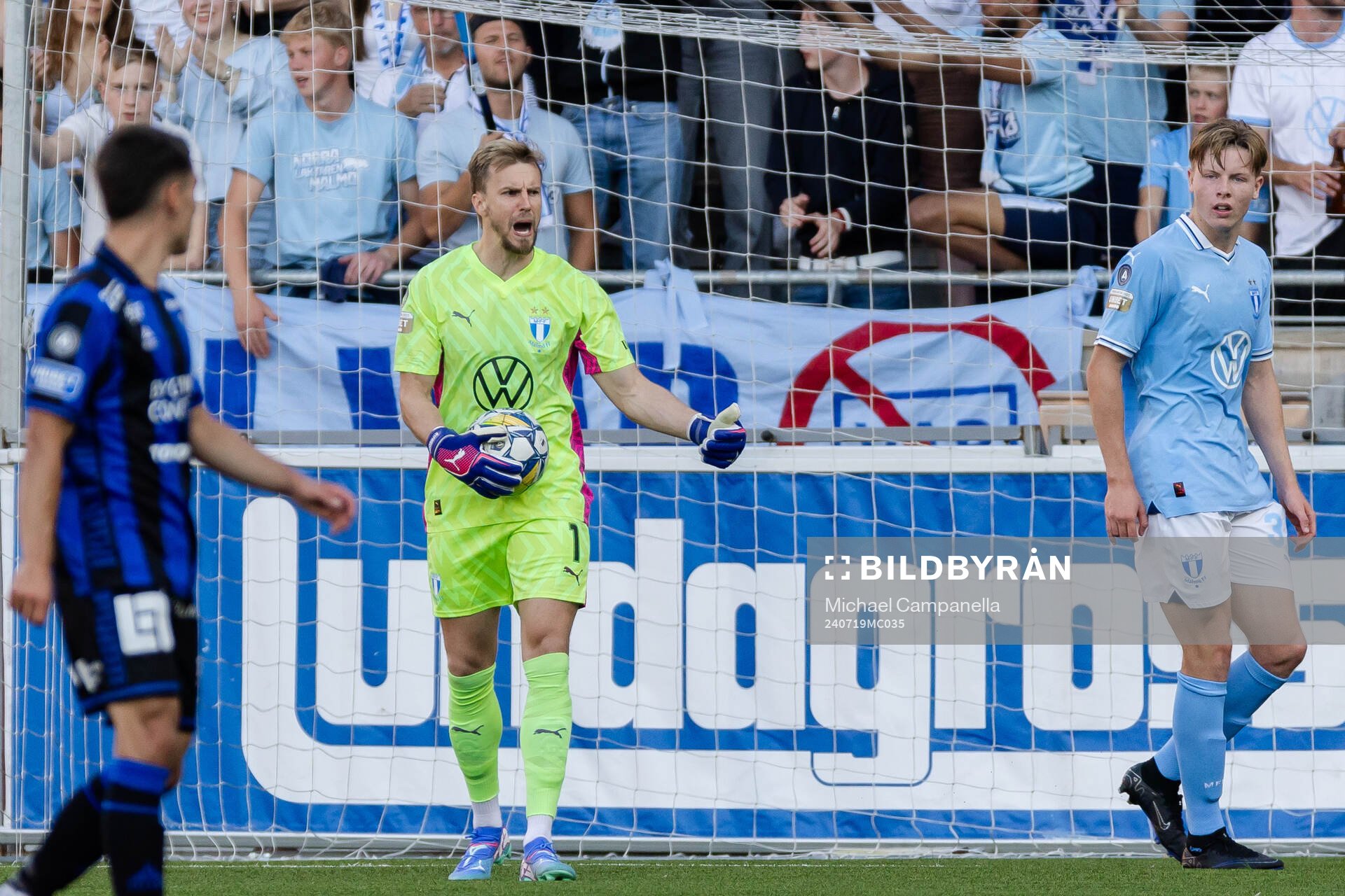 Malmö FFs målvakt Ricardo Friedrich