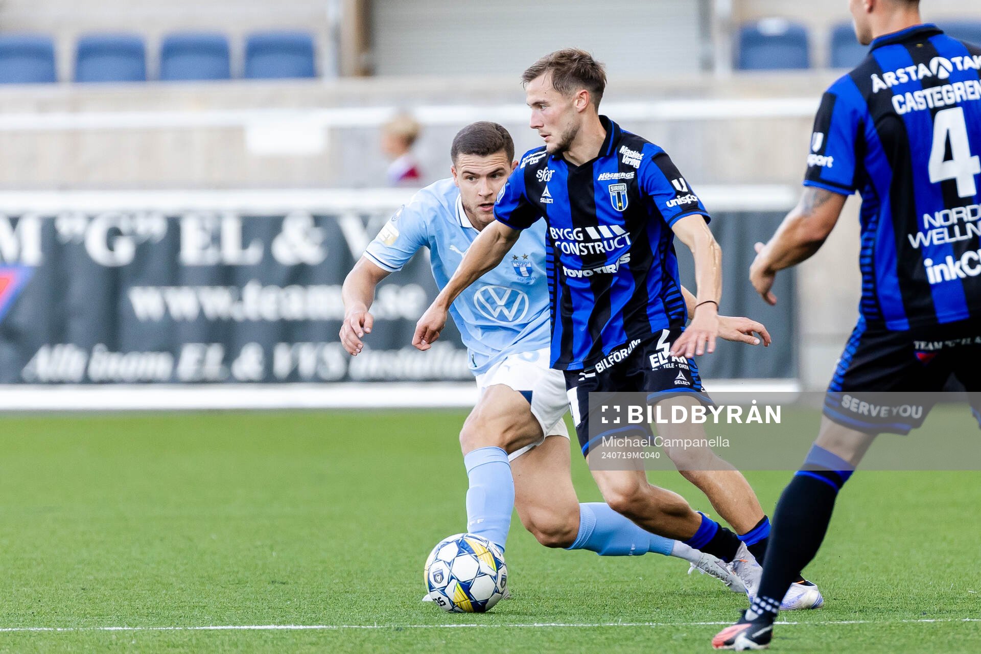 Malmö FFs Gabriel Busanello och Sirius Melker Heier