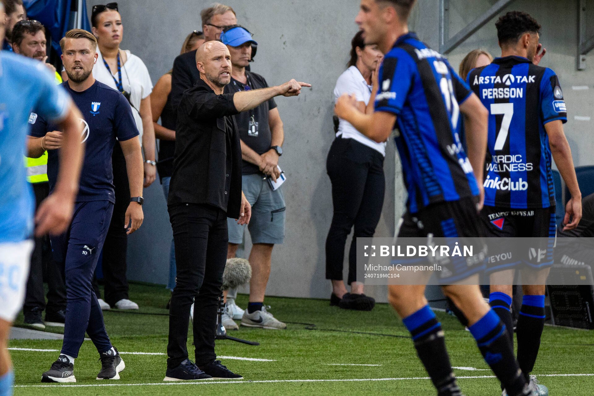 Malmö FFs tränare Henrik Rydström