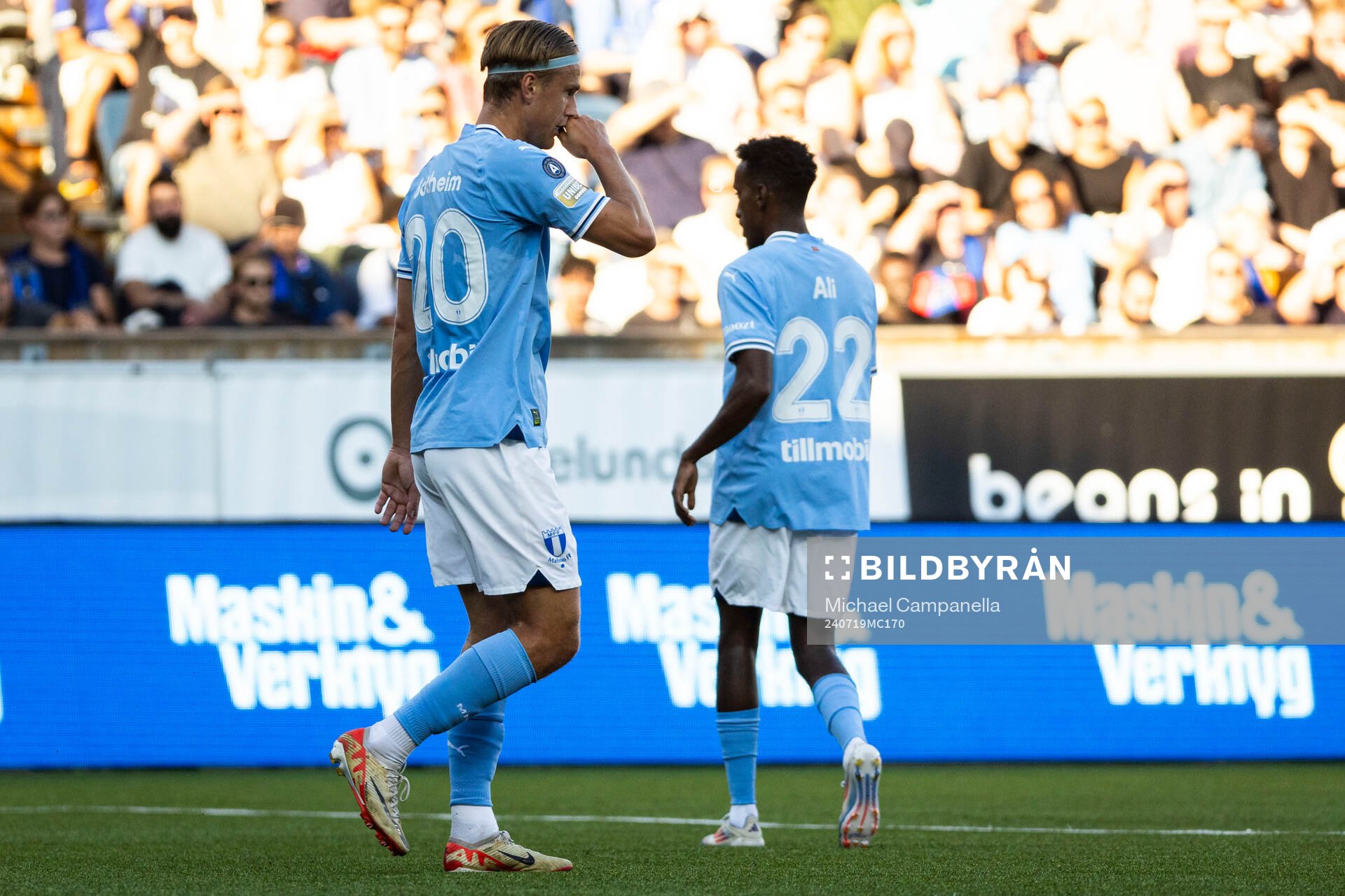 Malmö FFs Erik Botheim deppar
