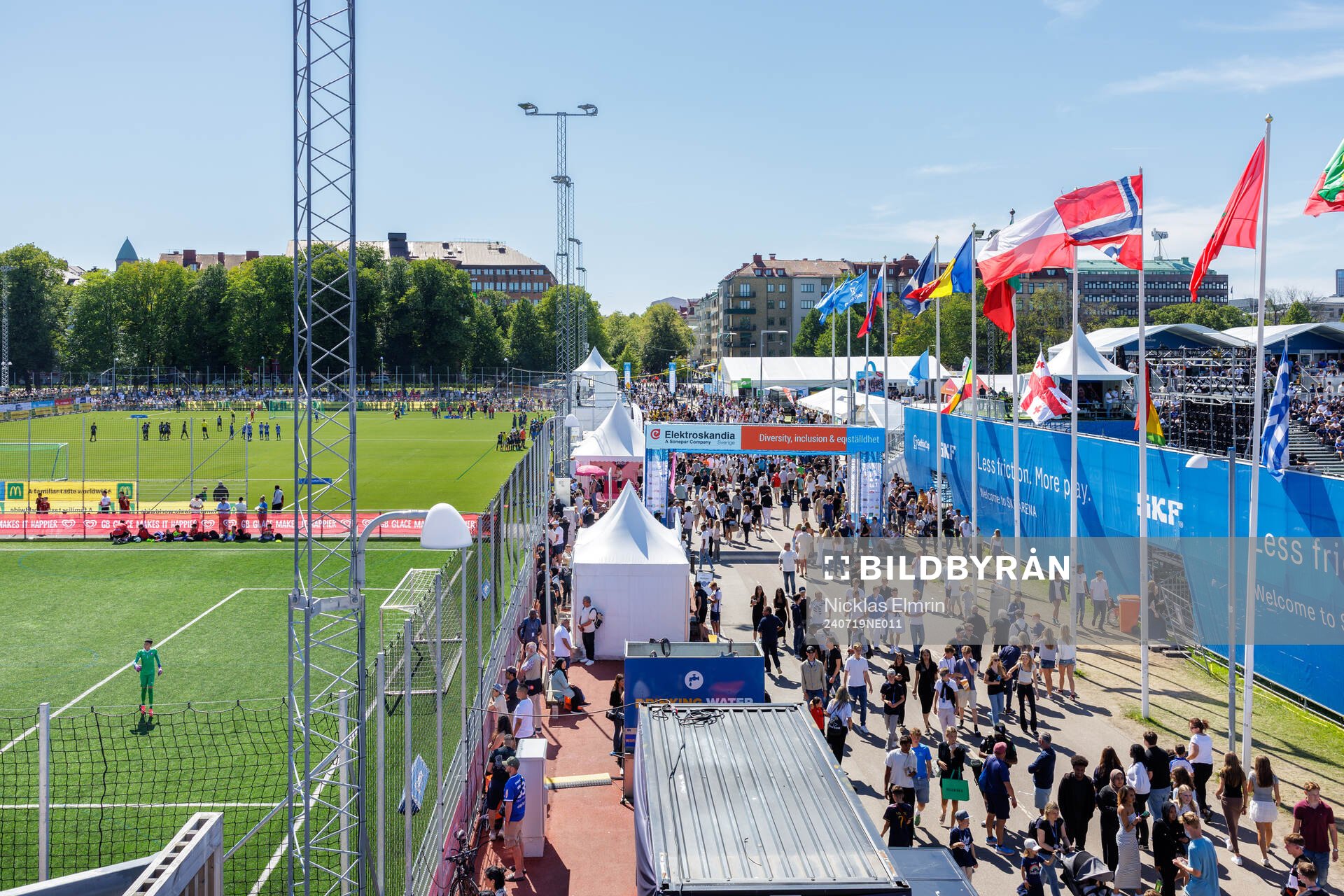 Genre bilder under Gothia Cup på Heden den 19 juli 2024 i Göteborg. 