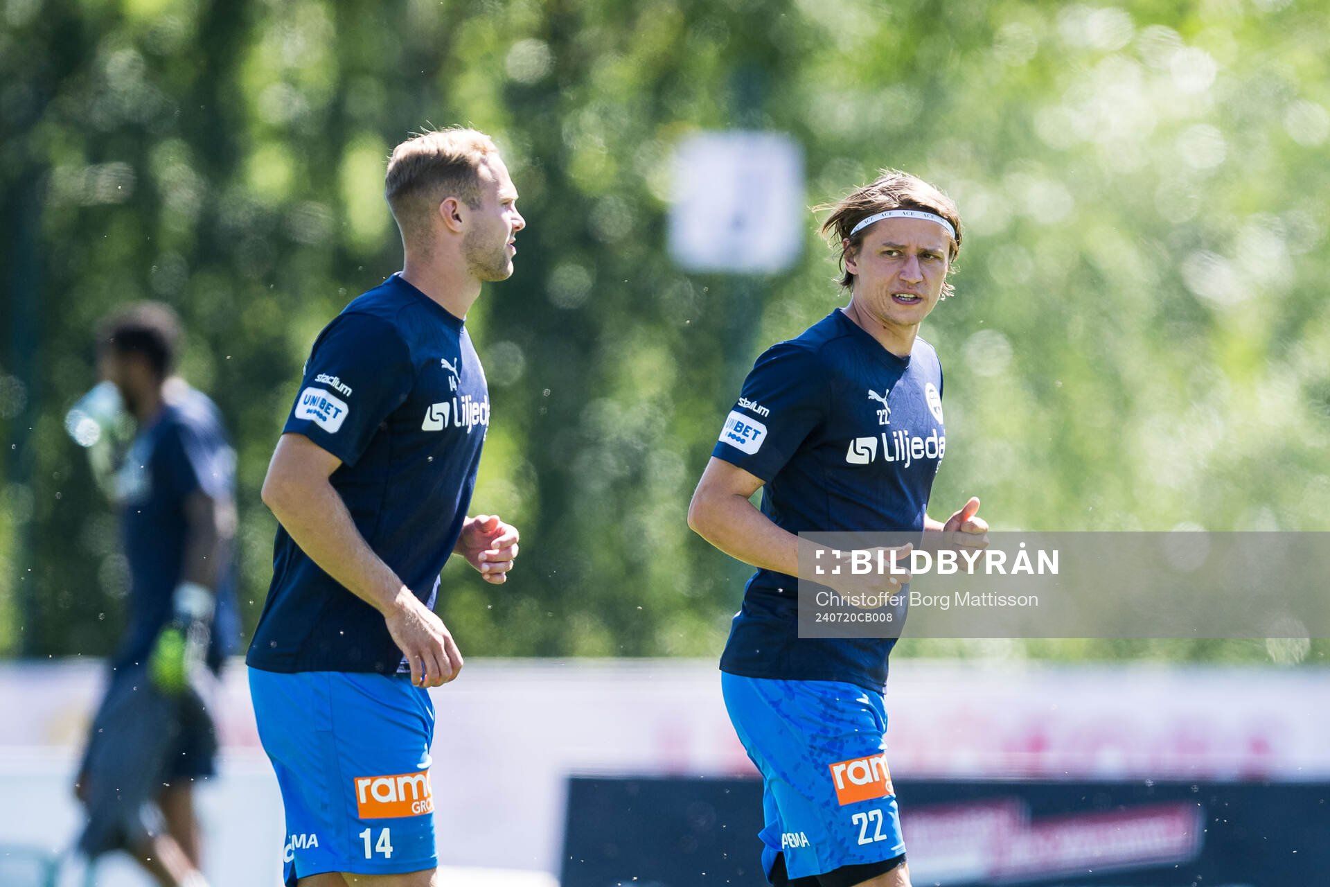 Värnamos Gustav Engvall och Simon Thern