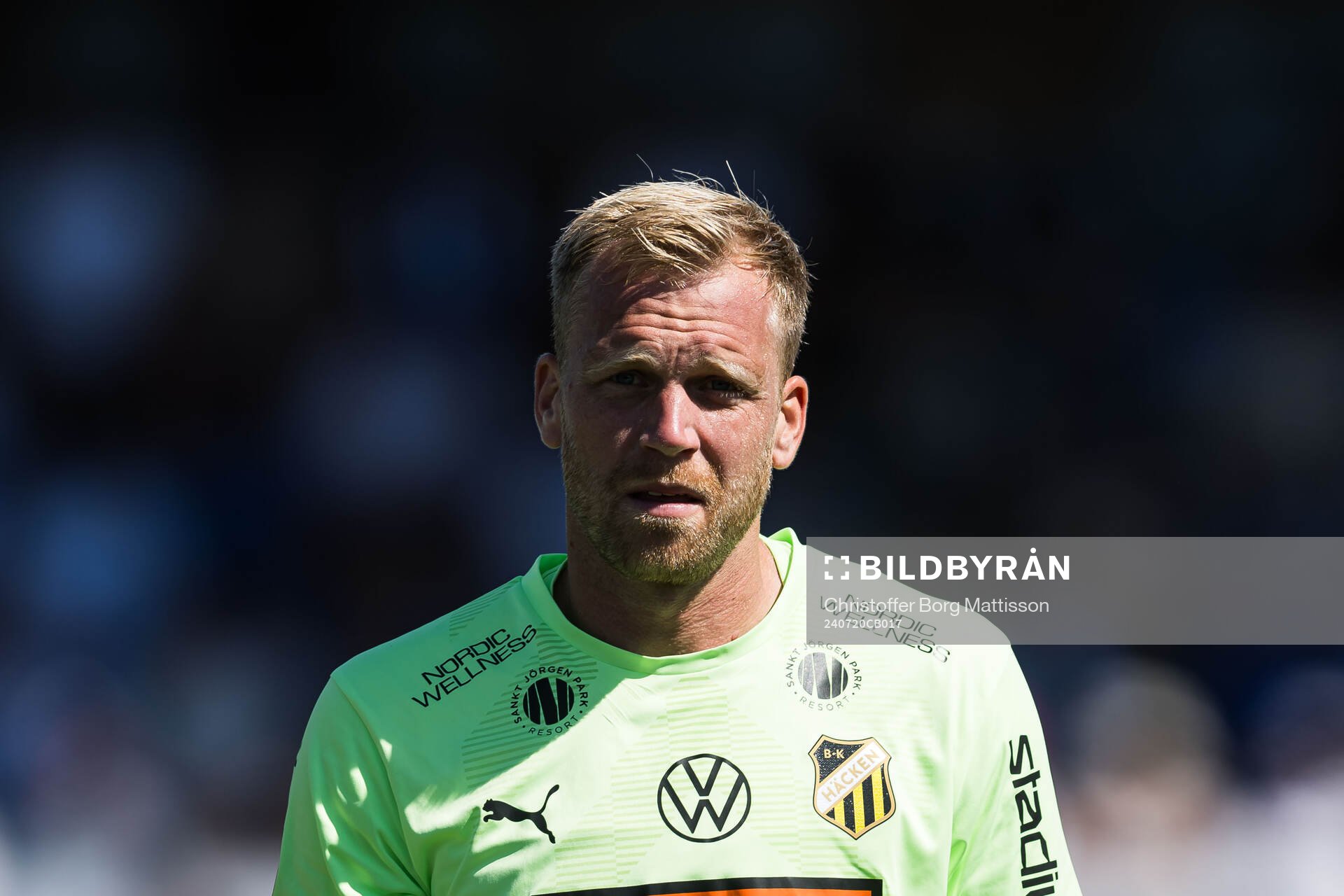 Häckens målvakt Peter Abrahamsson