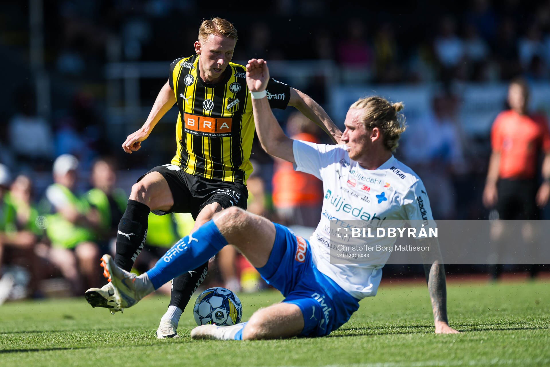 Häckens Julius Lindberg och Värnamos Hampus Näsström