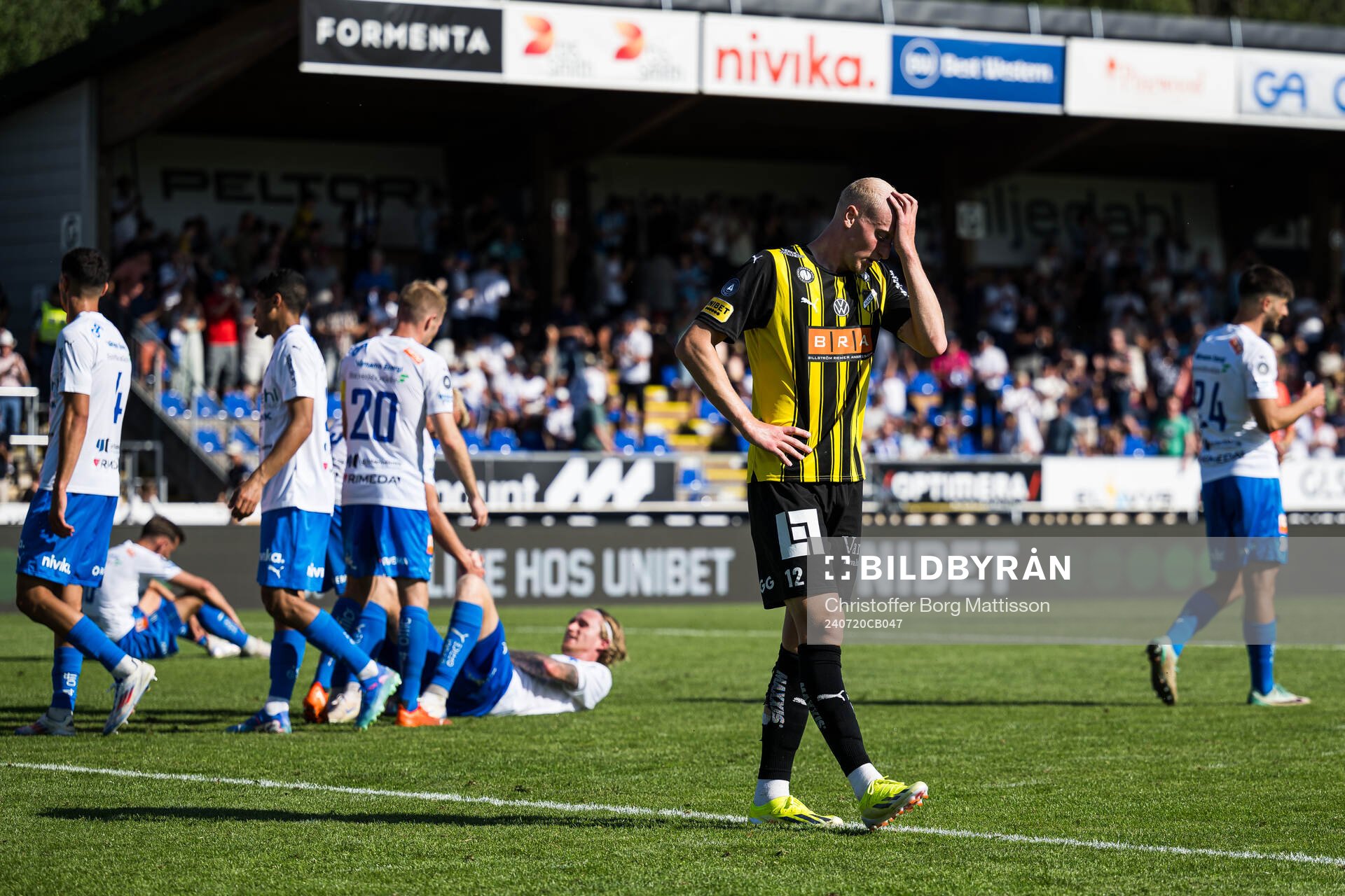 Häckens Valgeir Lunddal deppar