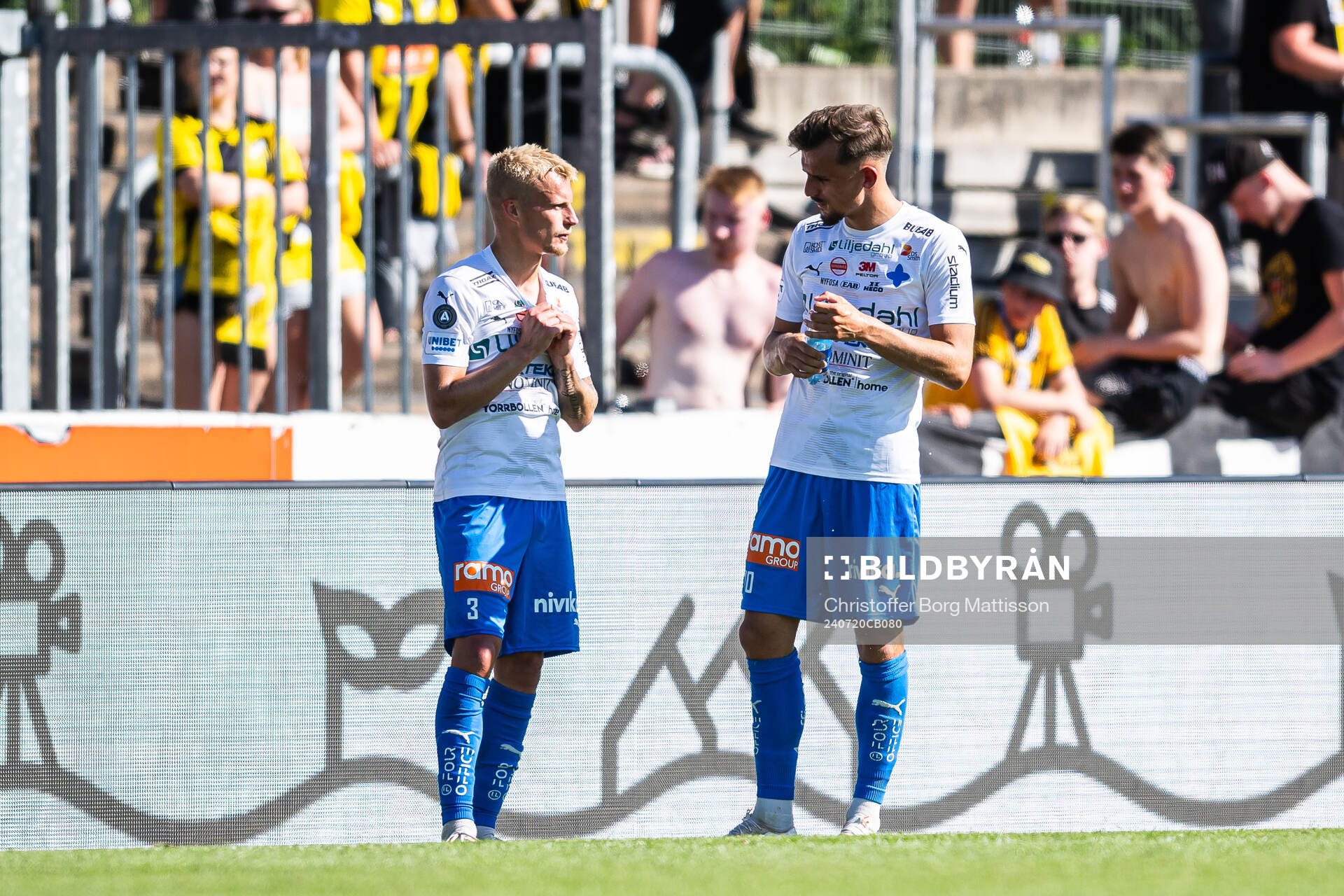 Värnamos Viktor Bergh och Ajdin Zeljkovic