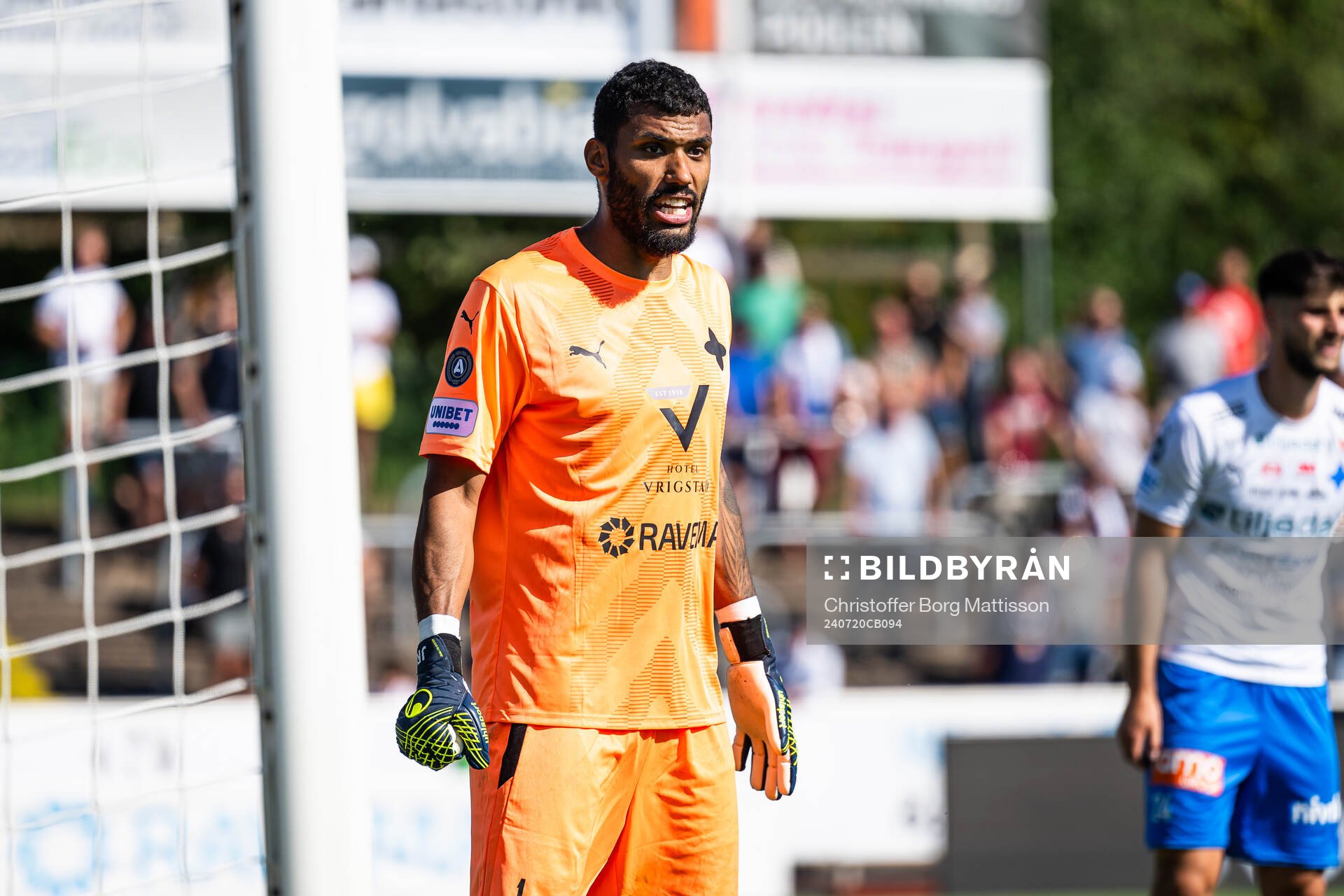 Värnamos målvakt Jonathan Ursin Rasheed