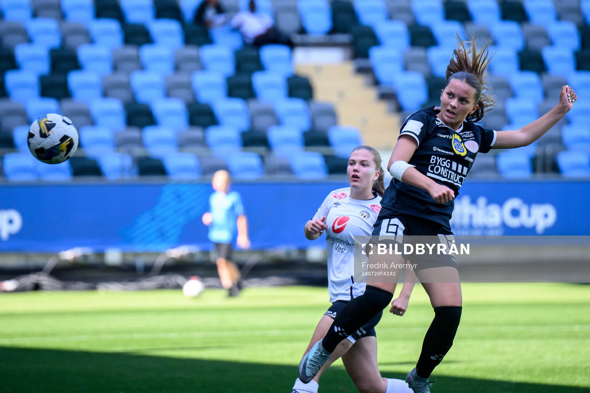 Uppsalas spelare nickar under G18 finalen mellan Sogndal och Uppsala under finalerna i Gothia Cup den 20 juli 2024 i Göteborg. 