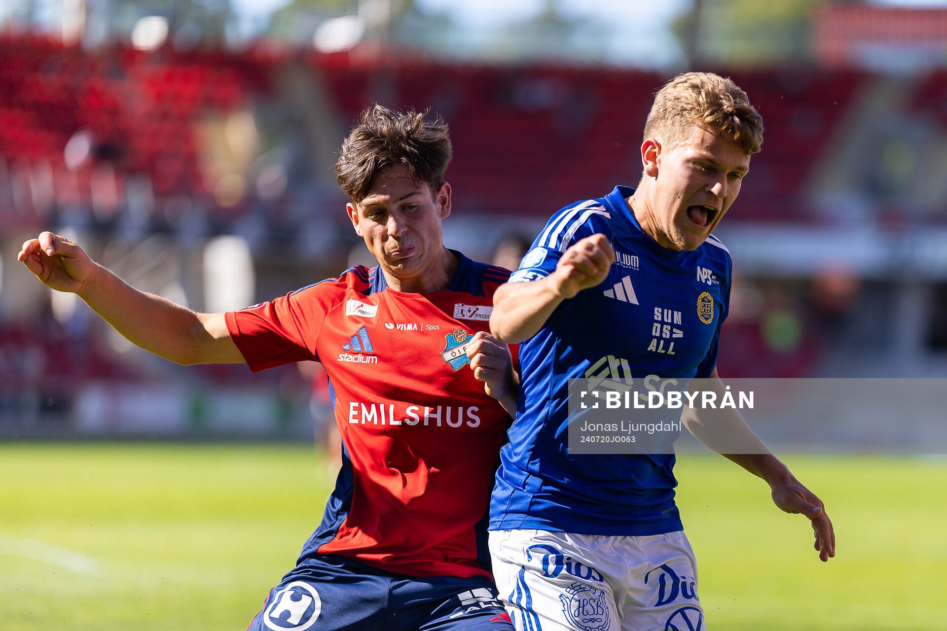 Östers Hannes Bladh Pijaca och GIF Sundsvalls Edvard