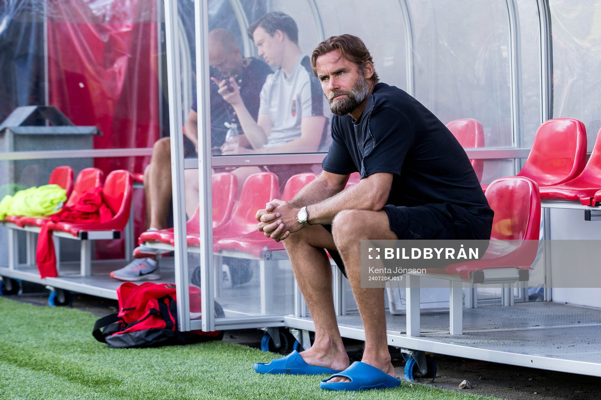 Brommapojkarnas tränare Olof Mellberg