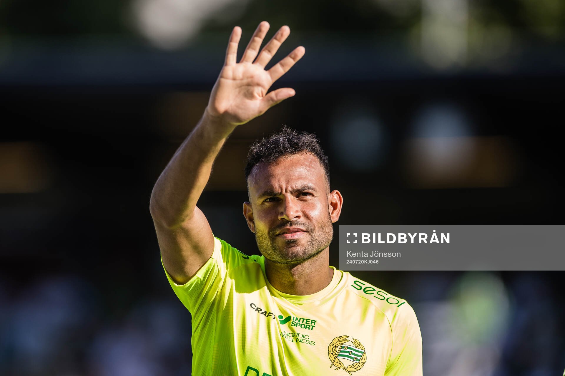Hammarbys målvakt Warner Hahn