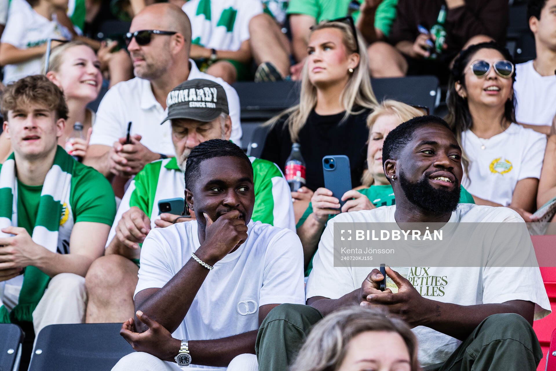 Hammarbys Jardell Kanga på läktaren