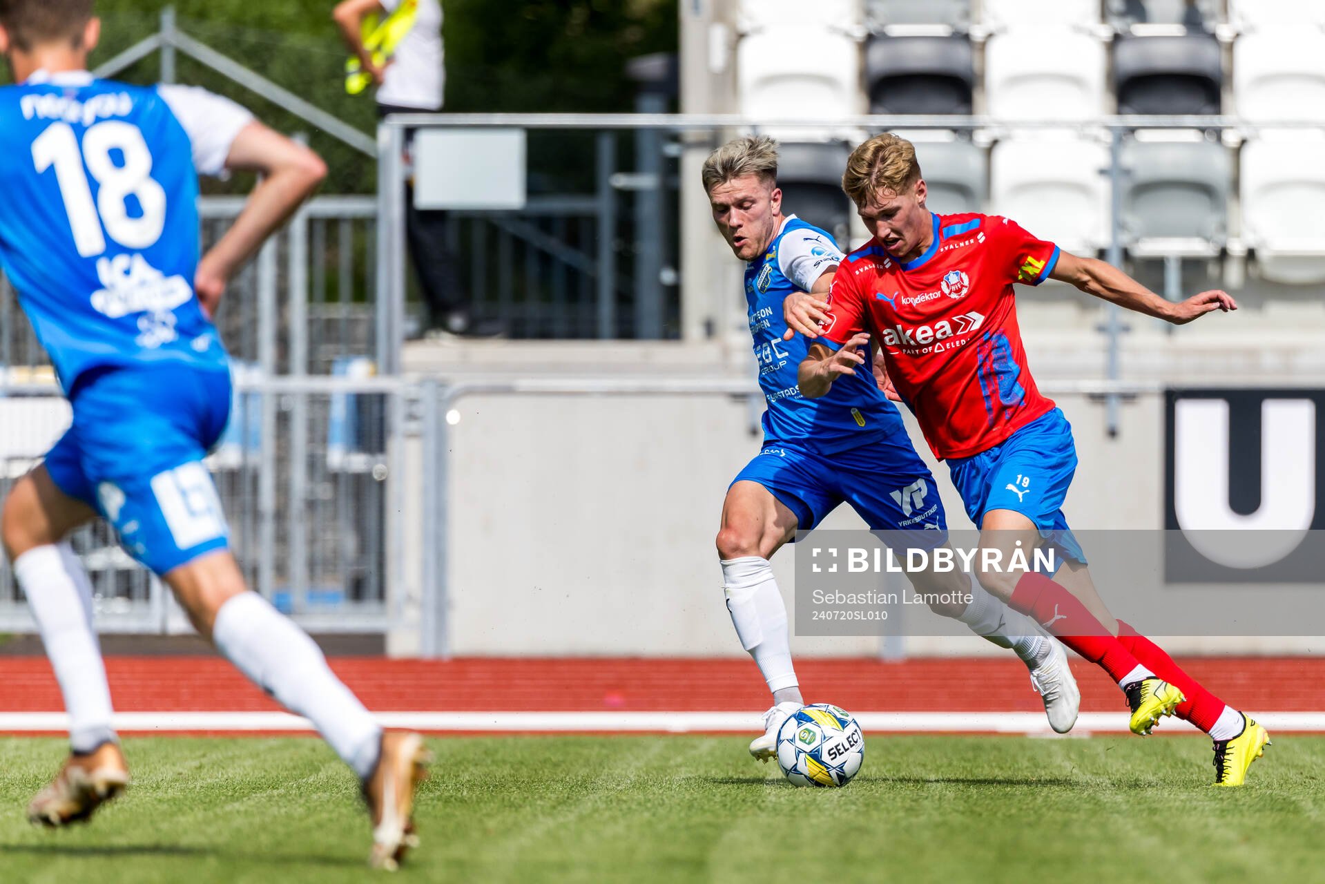 IK Oddevolds Anton Snibb och Helsingborgs Benjamin Örn