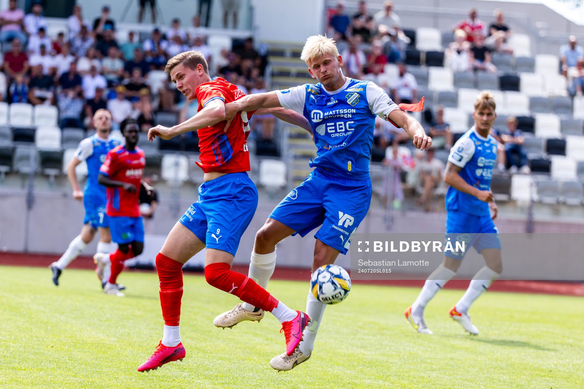 Helsingborgs Taylor Silverholt och IK Oddevolds Philip