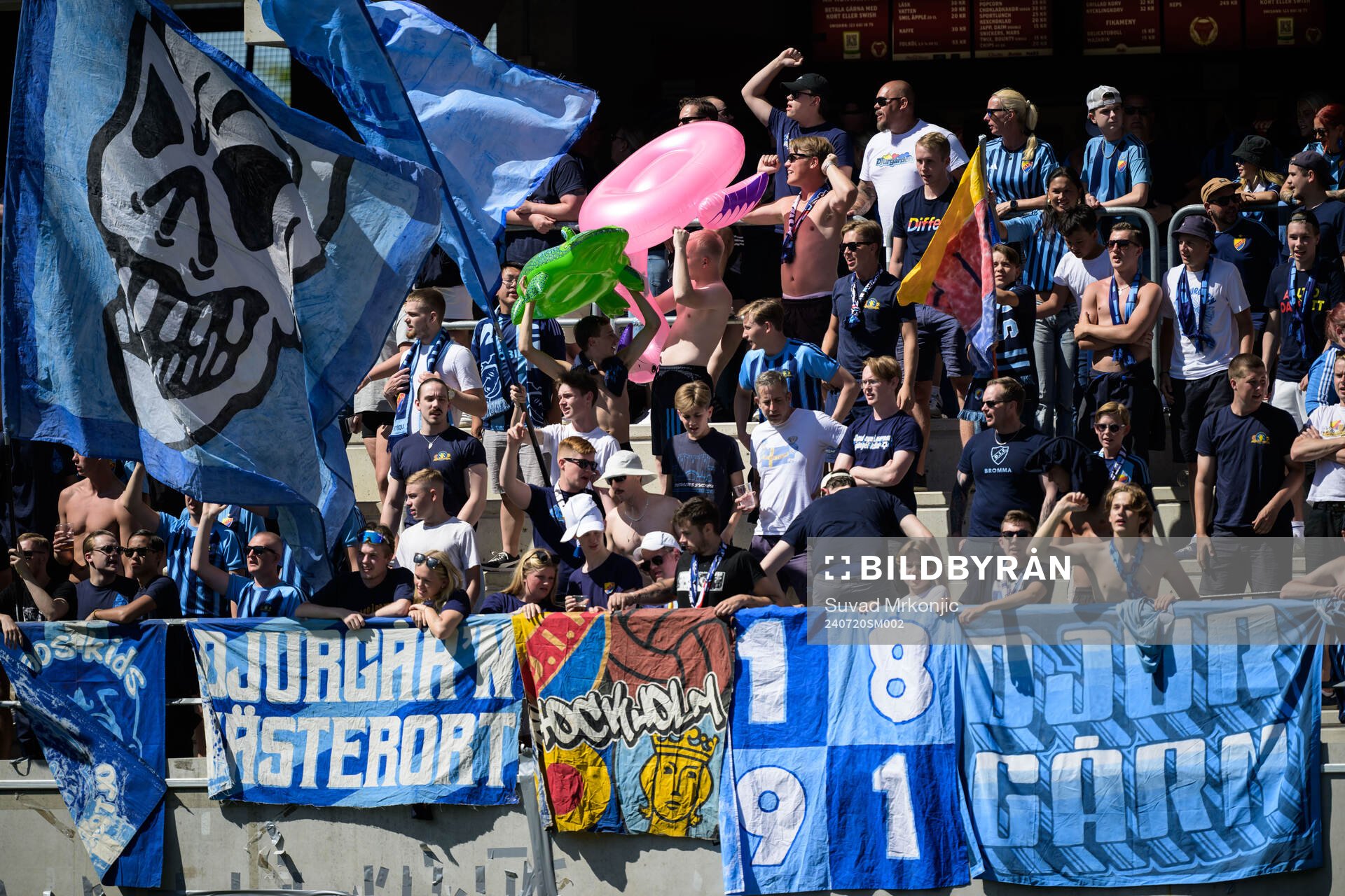 Djurgården supportrar