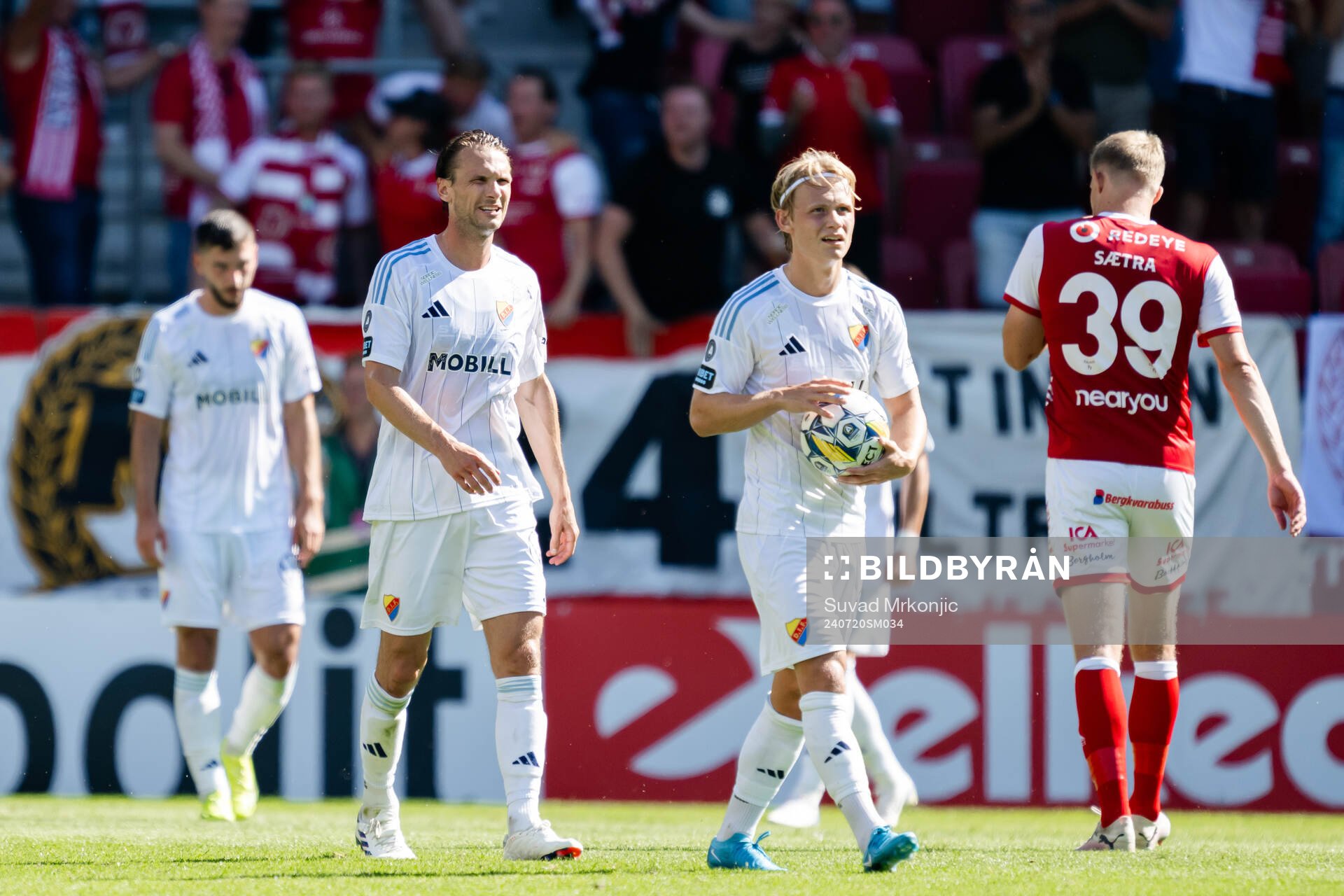Djurgårdens Albin Ekdal deppar