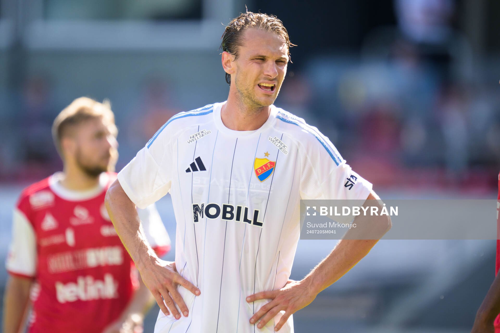 Djurgårdens Albin Ekdal deppar