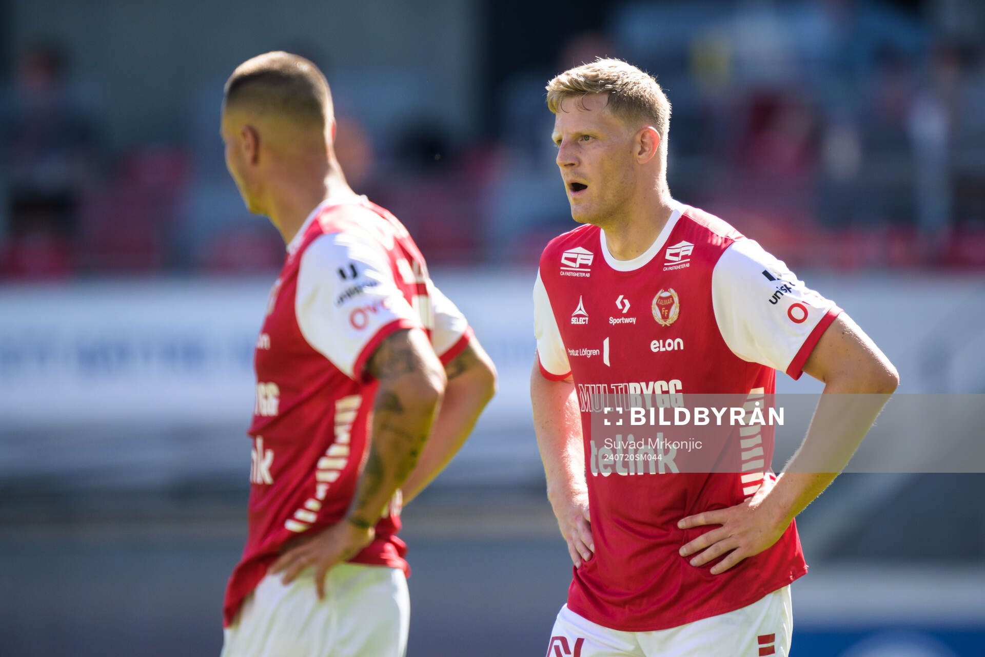 Kalmars Rasmus Sjöstedt och Lars Saetra