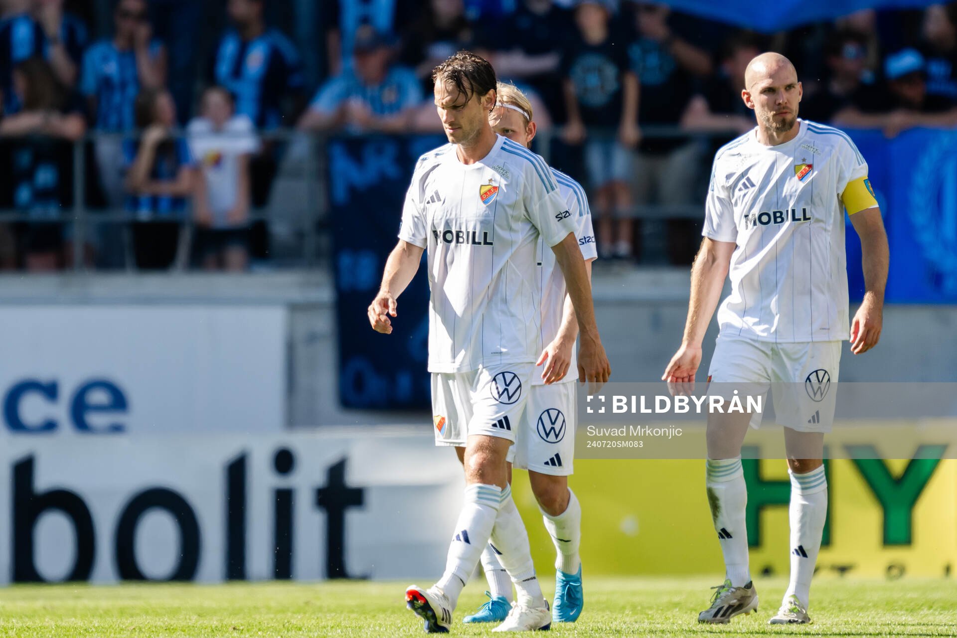 Djurgårdens Albin Ekdal och Marcus Danielson deppar