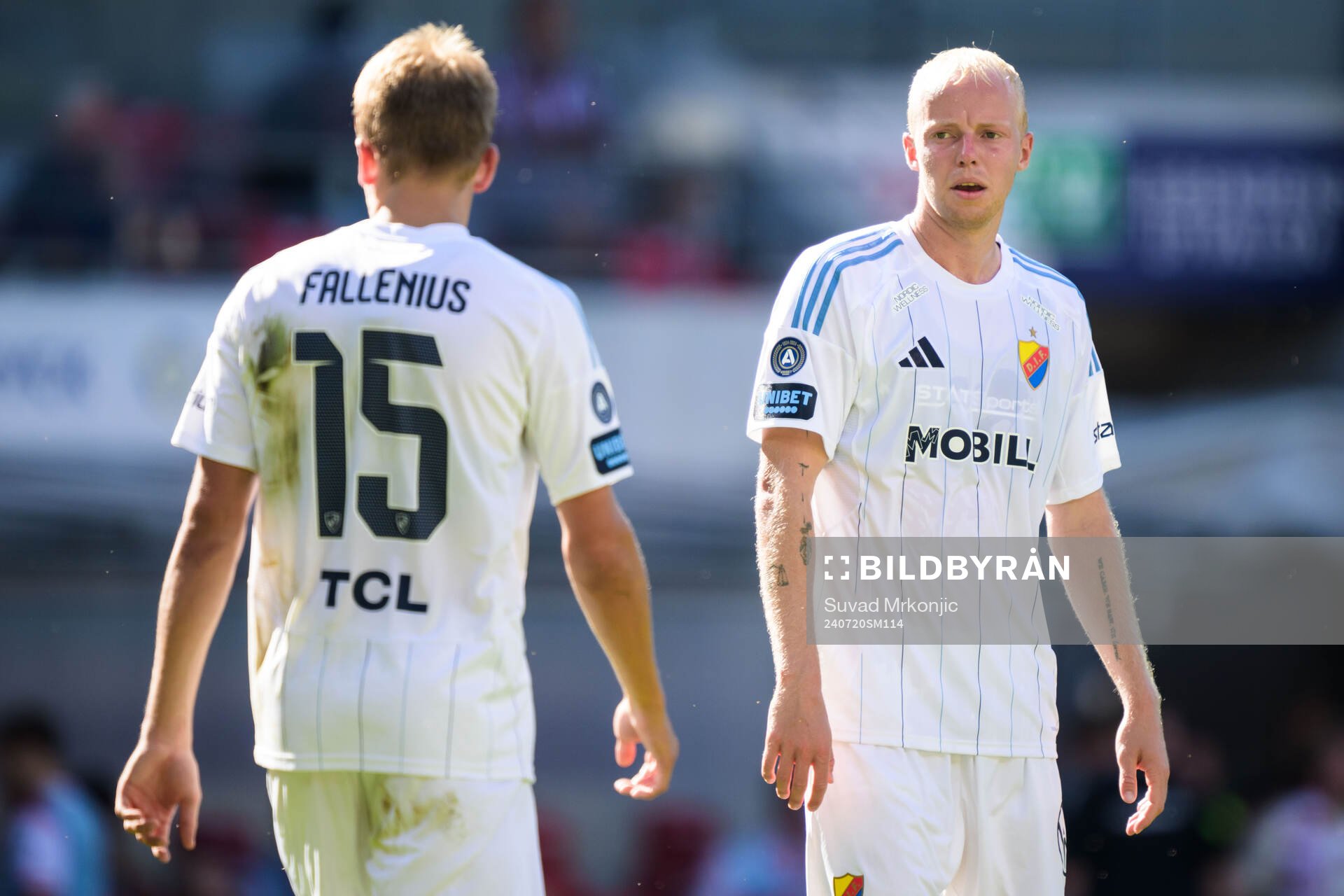 Djurgårdens Peter Therkildsen deppar