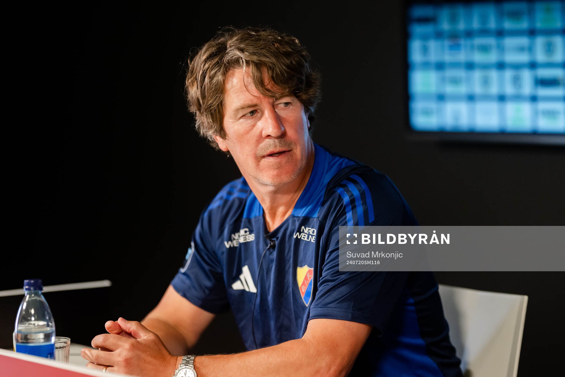 Djurgårdens tränare Thomas Lagerlöf