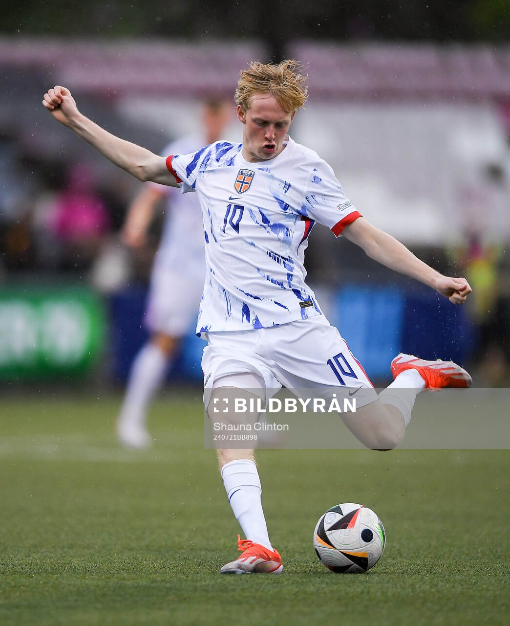 Sondre Granaas of Norway has a shot