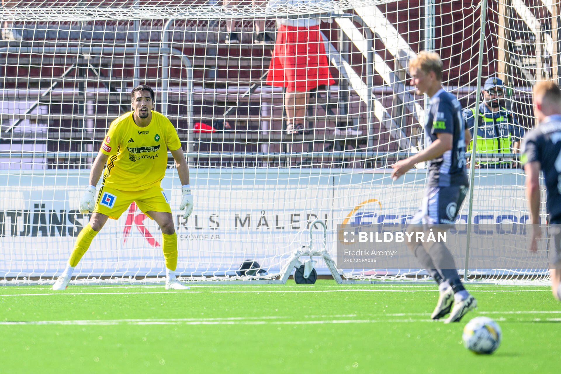 Skövde AIKs målvakt Adrian Zendejas