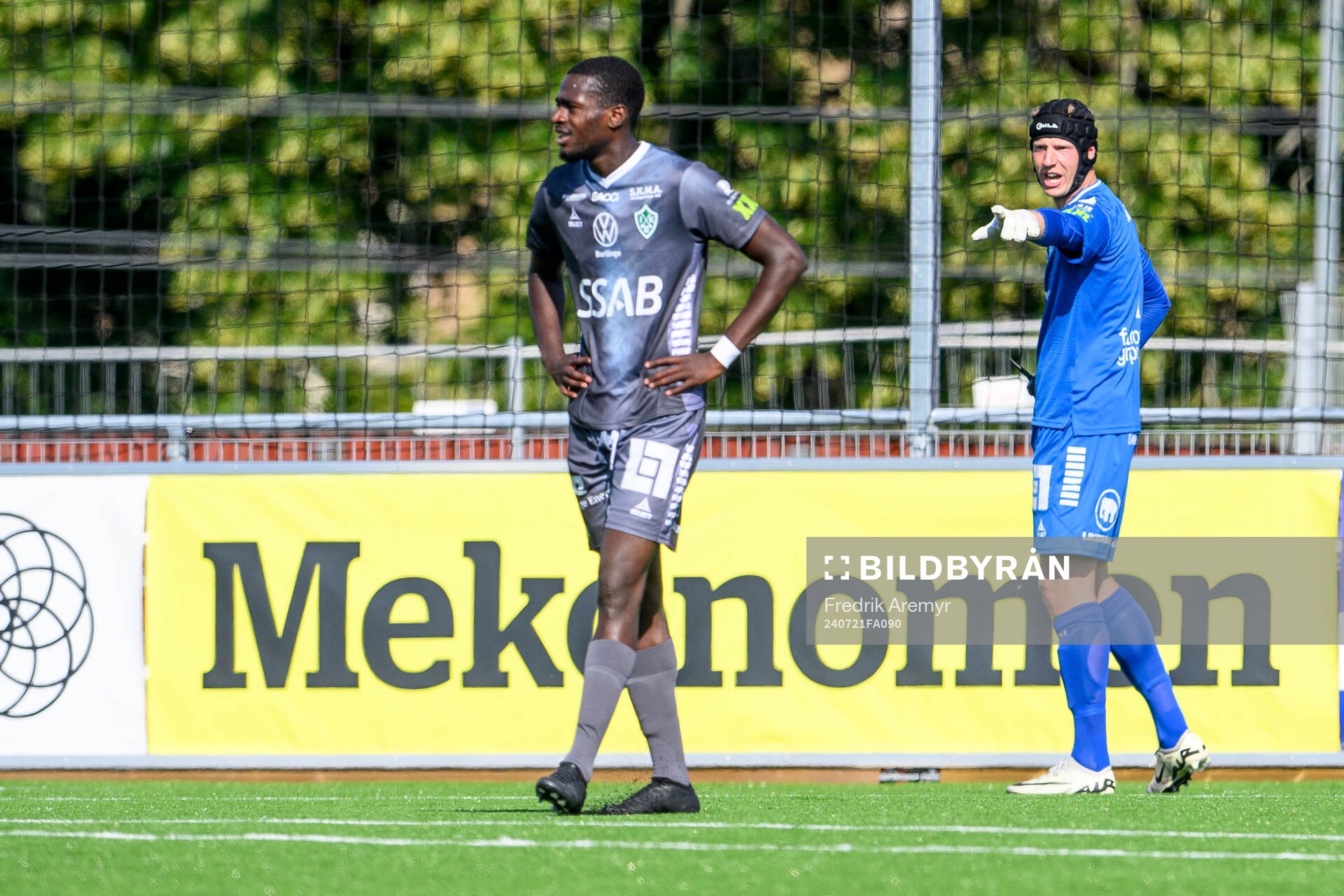 Brages målvakt Viktor Frodig