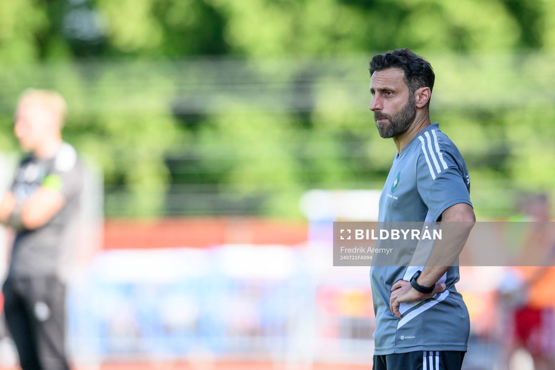 Skövde AIKs tränare Charbel Abraham