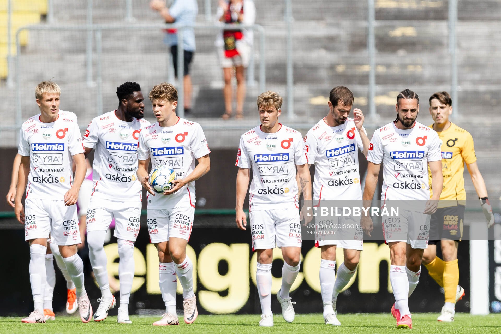 Degerfors spelare deppar
