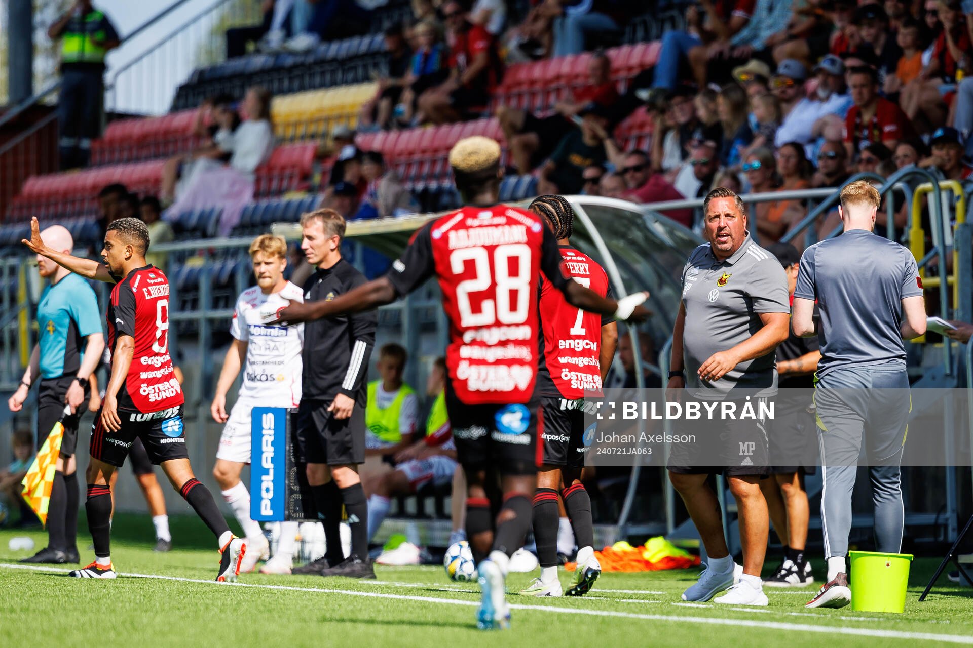 Östersunds tränare Magnus Powell