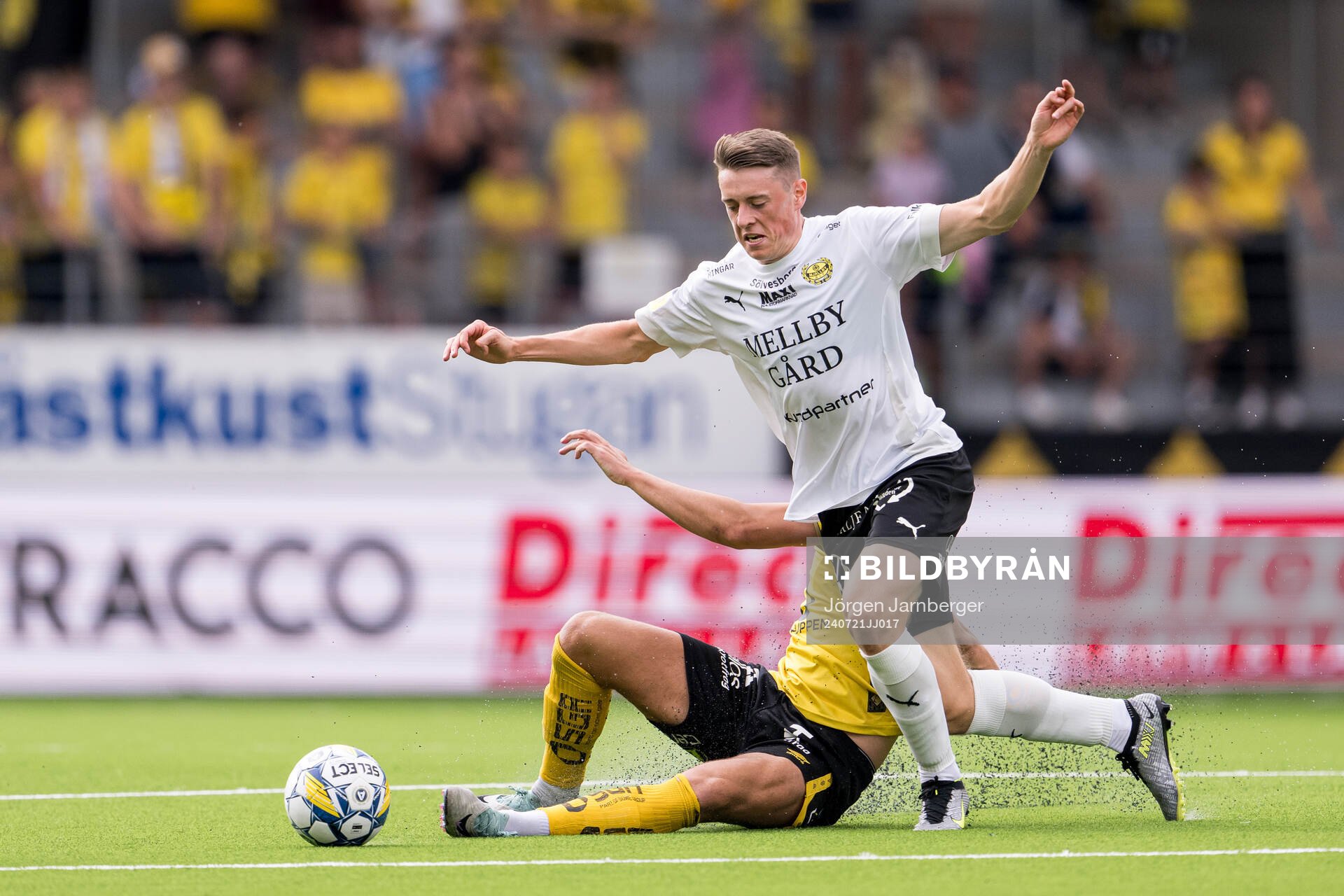 Mjällbys Elliot Stroud och Elfsborgs Gustav Henriksson