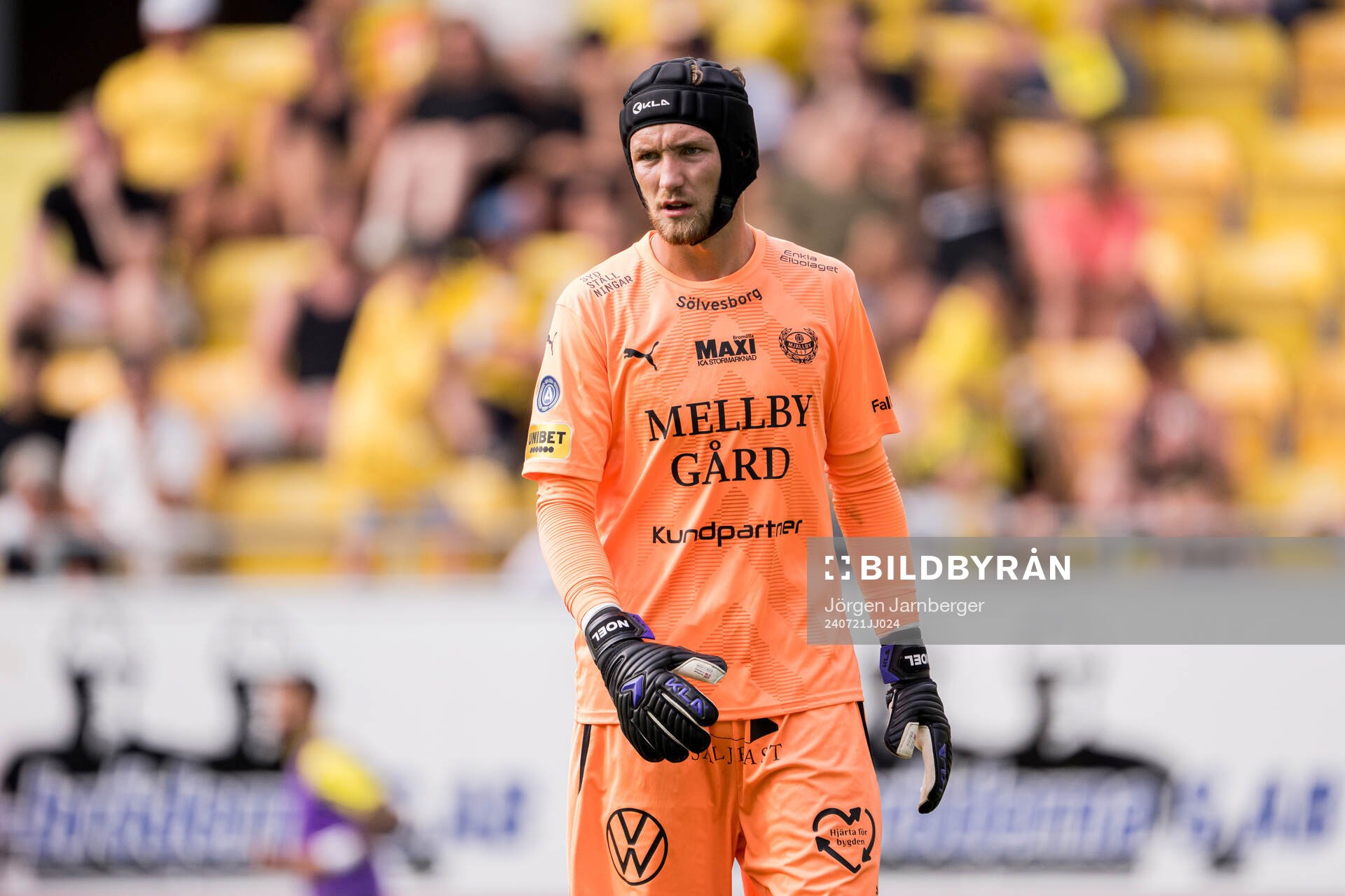 Mjällbys målvakt Noel Törnqvist
