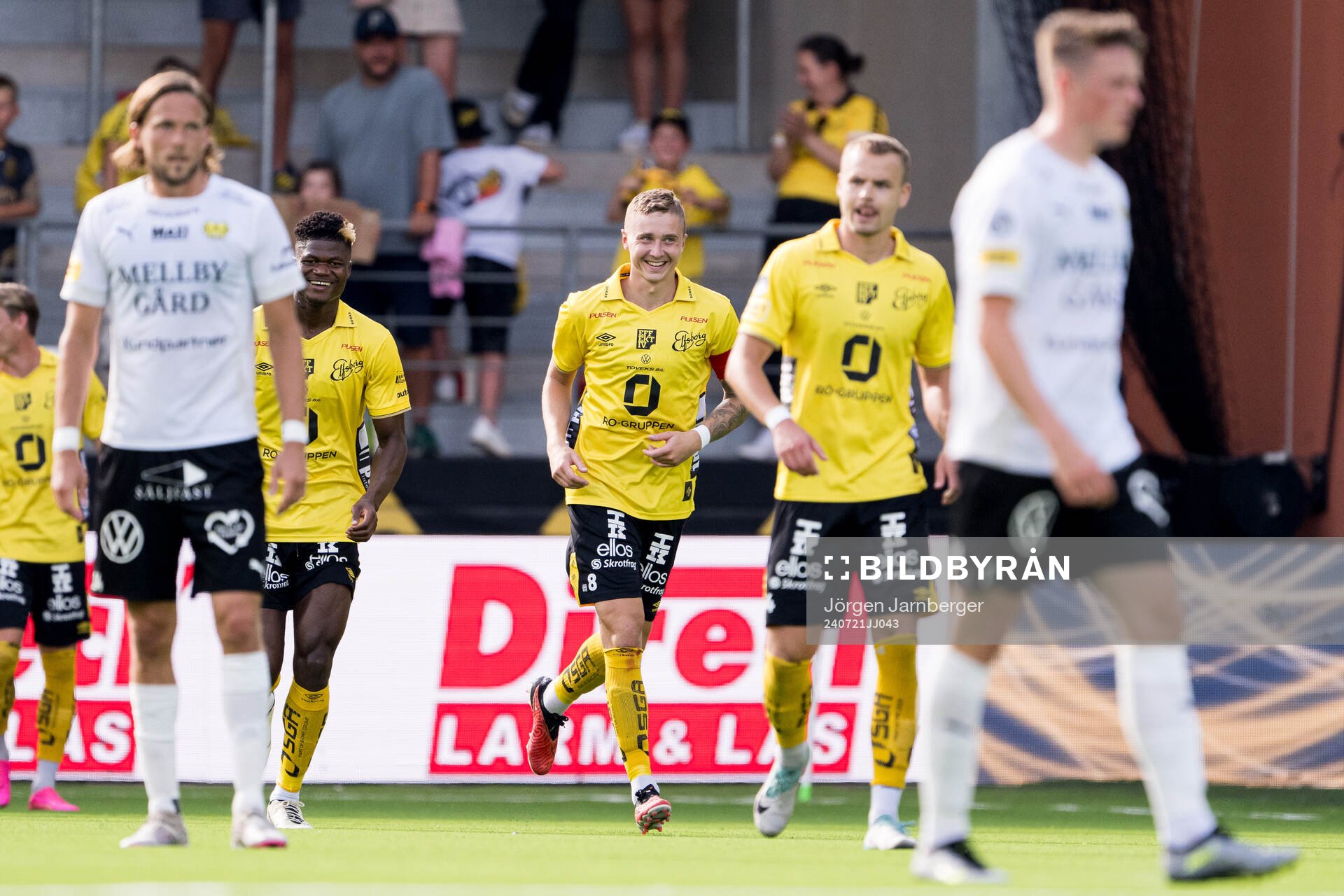 Elfsborgs Sebastian Holmen jublar
